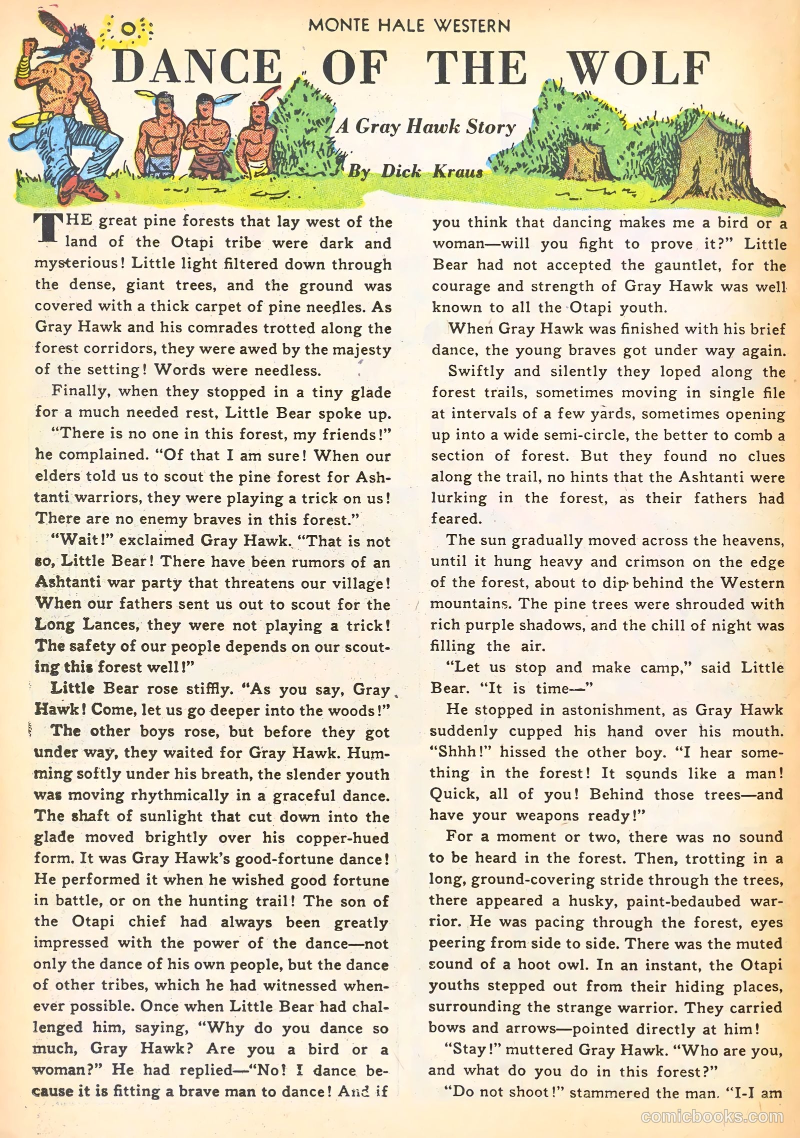 Monte Hale Western #65 (1951) — page 26 of 36