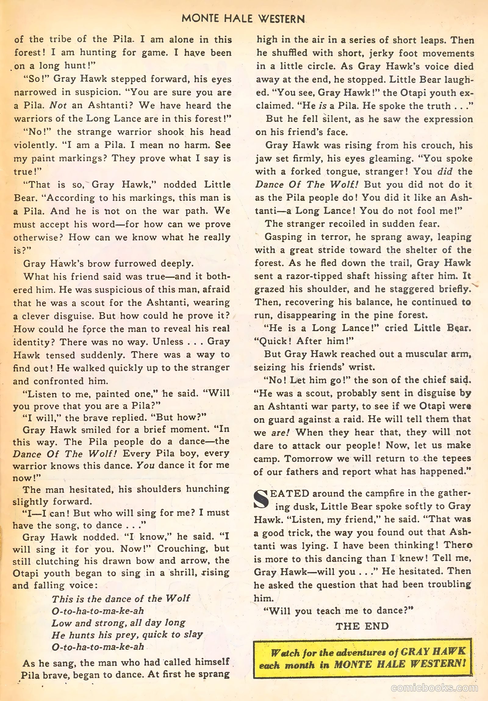Monte Hale Western #65 (1951) — page 27 of 36