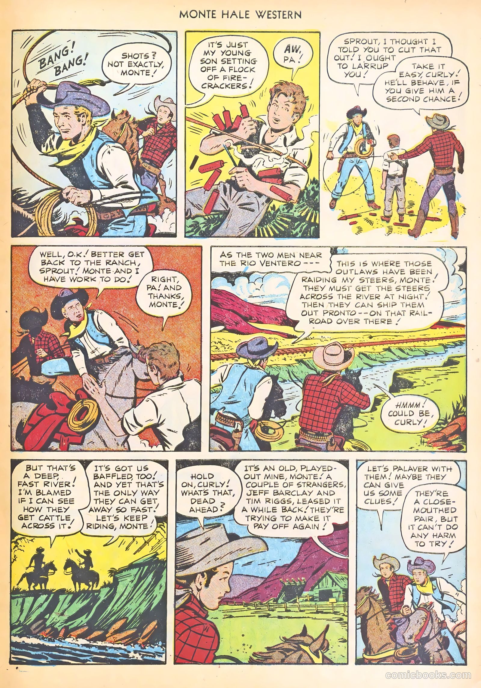 Monte Hale Western #65 (1951) — page 29 of 36