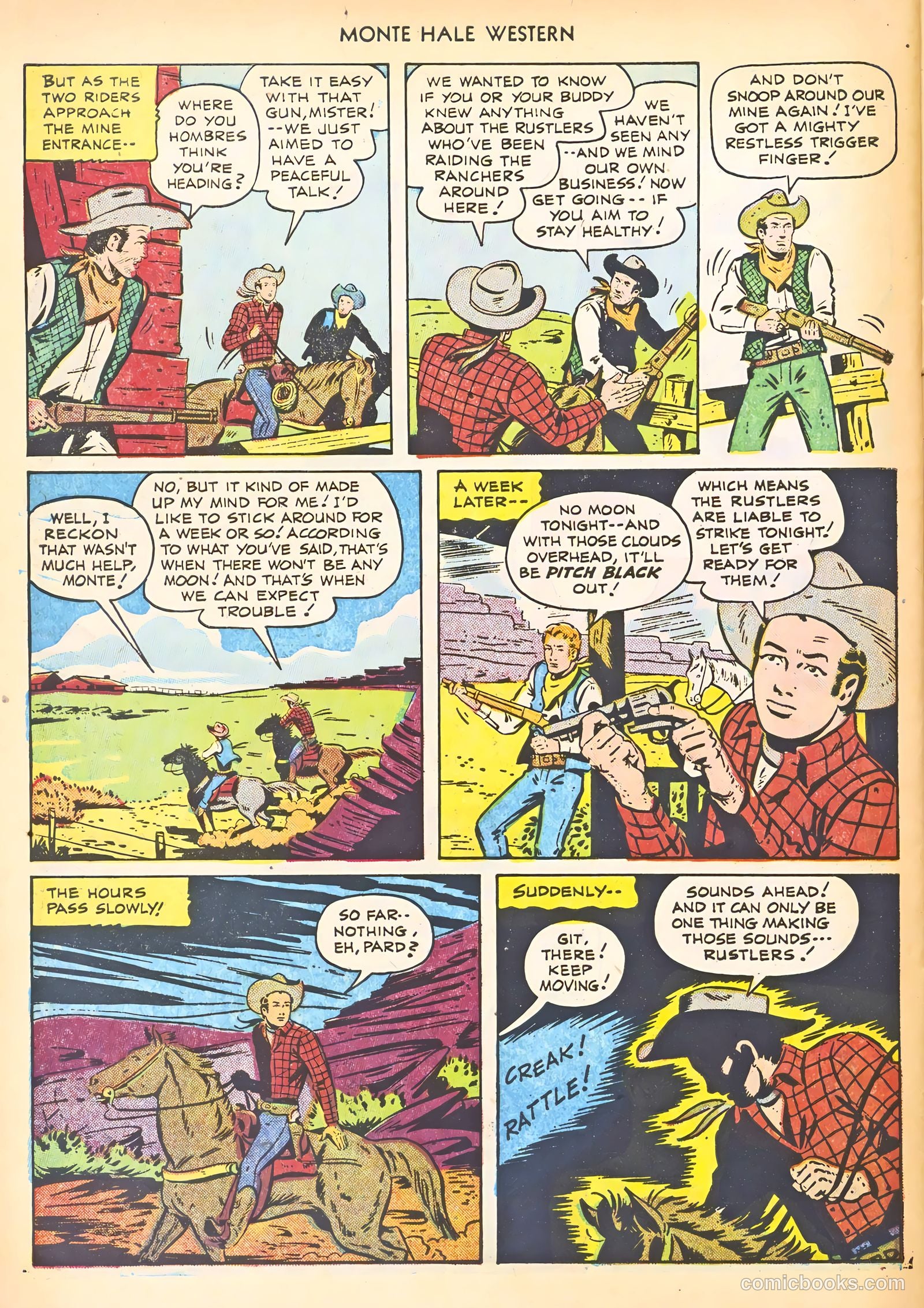 Monte Hale Western #65 (1951) — page 30 of 36