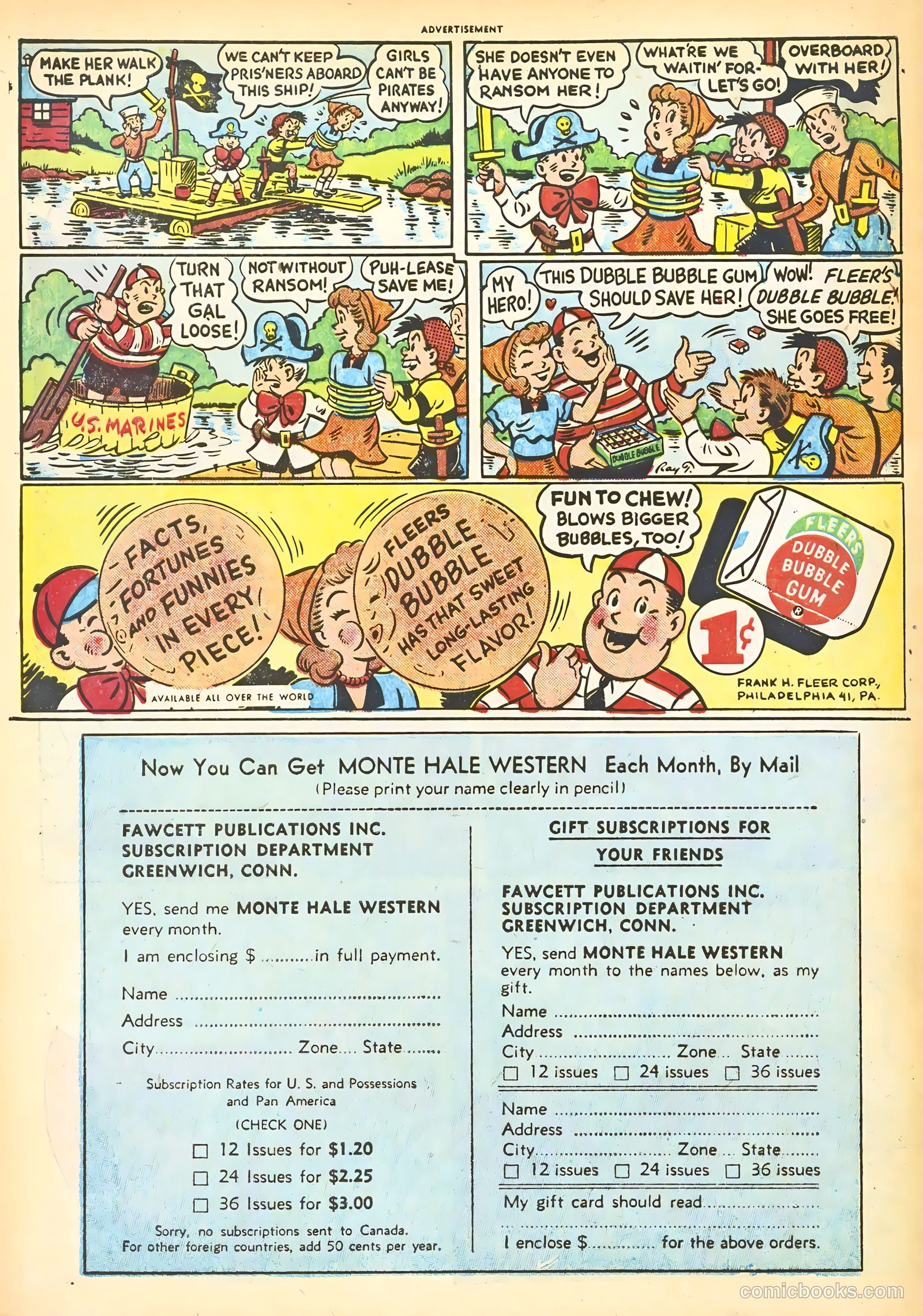 Monte Hale Western #65 (1951) — page 34 of 36