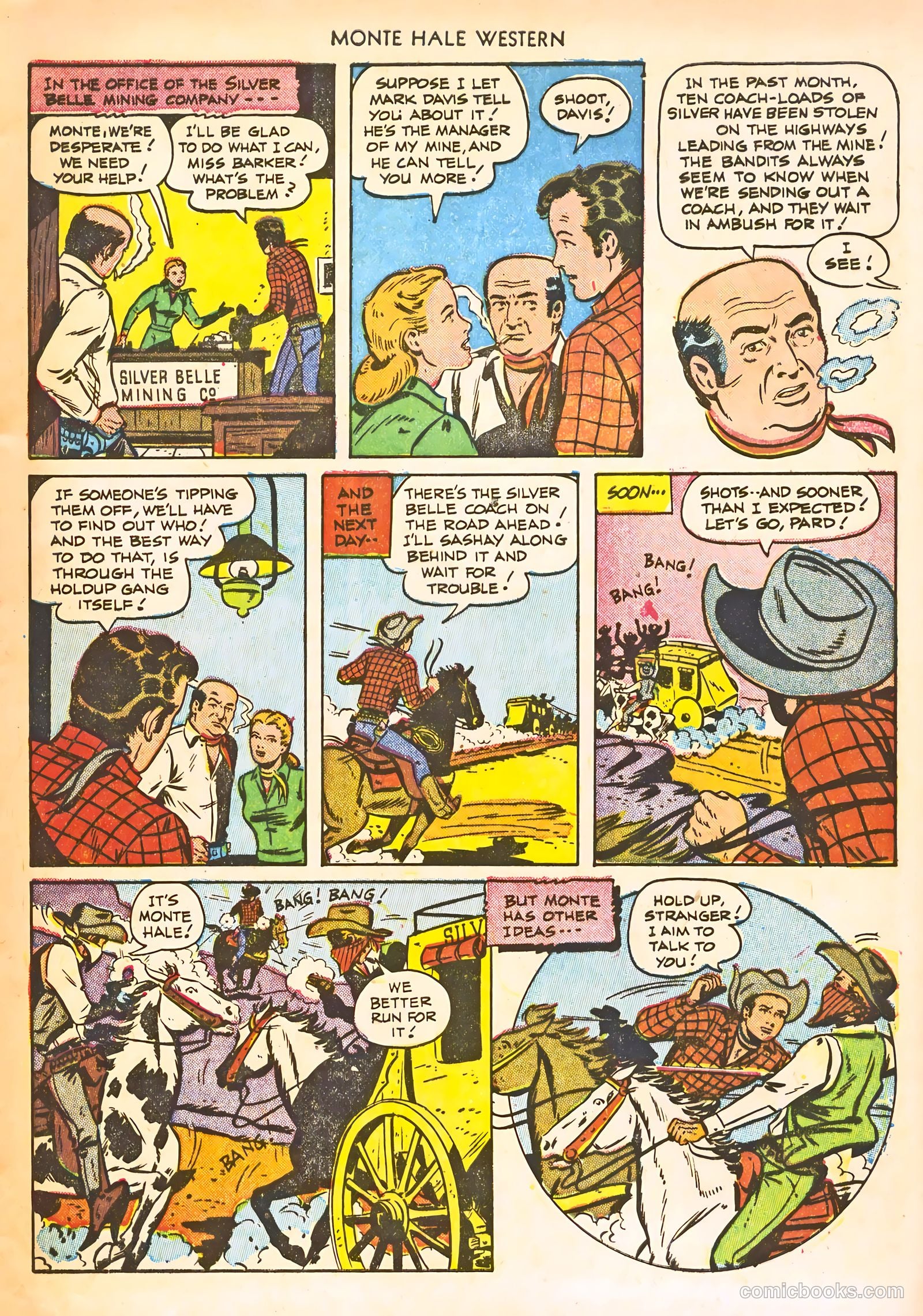 Monte Hale Western #66 (1951) — page 5 of 36