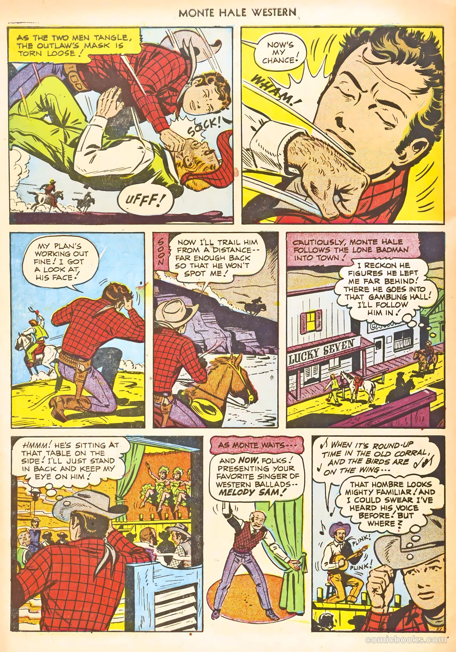 Monte Hale Western #66 (1951) — page 6 of 36