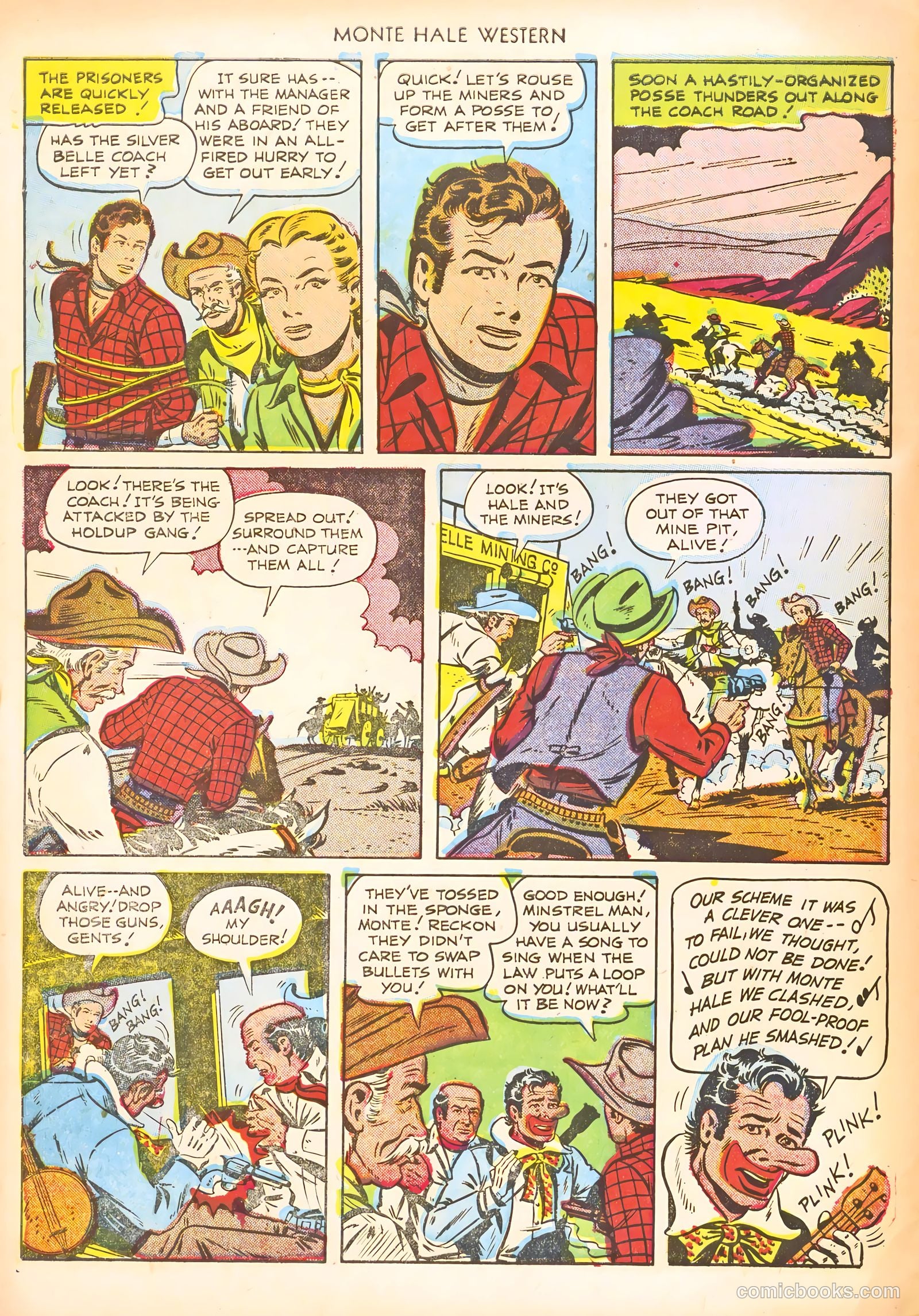 Monte Hale Western #66 (1951) — page 10 of 36
