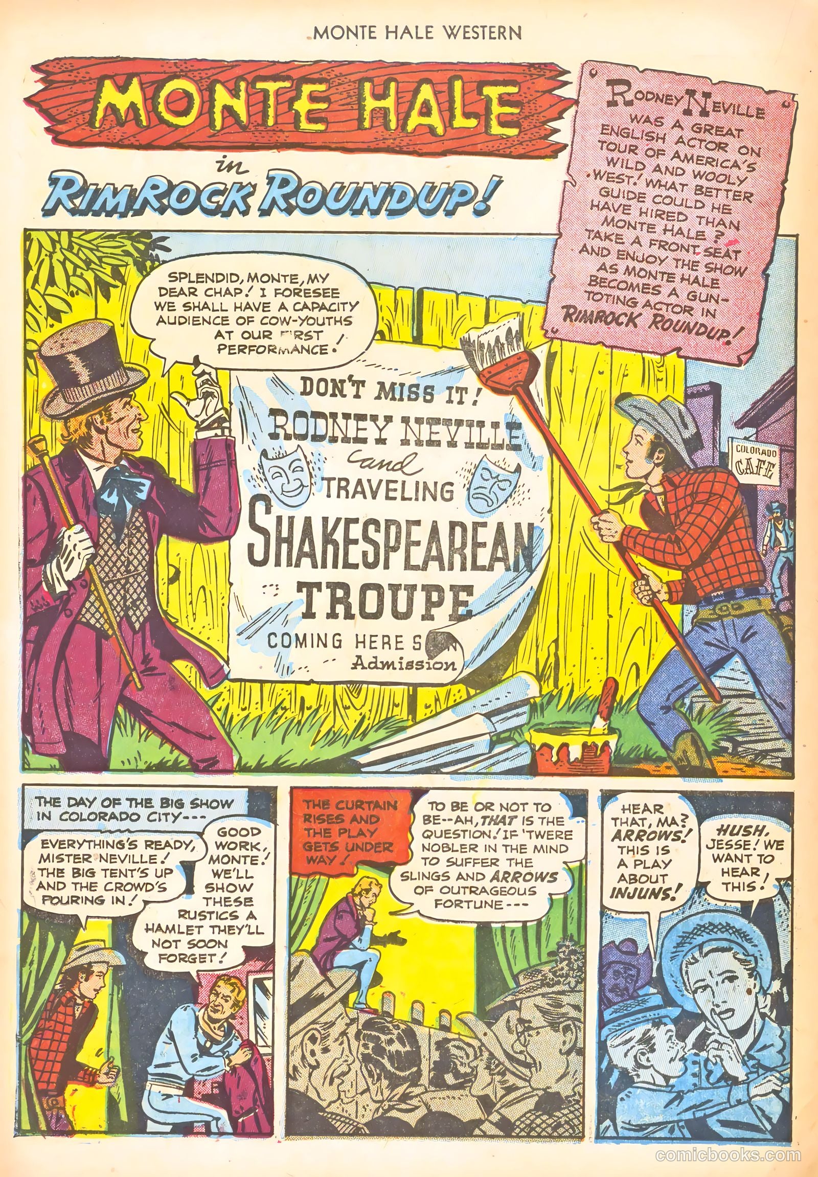 Monte Hale Western #66 (1951) — page 14 of 36
