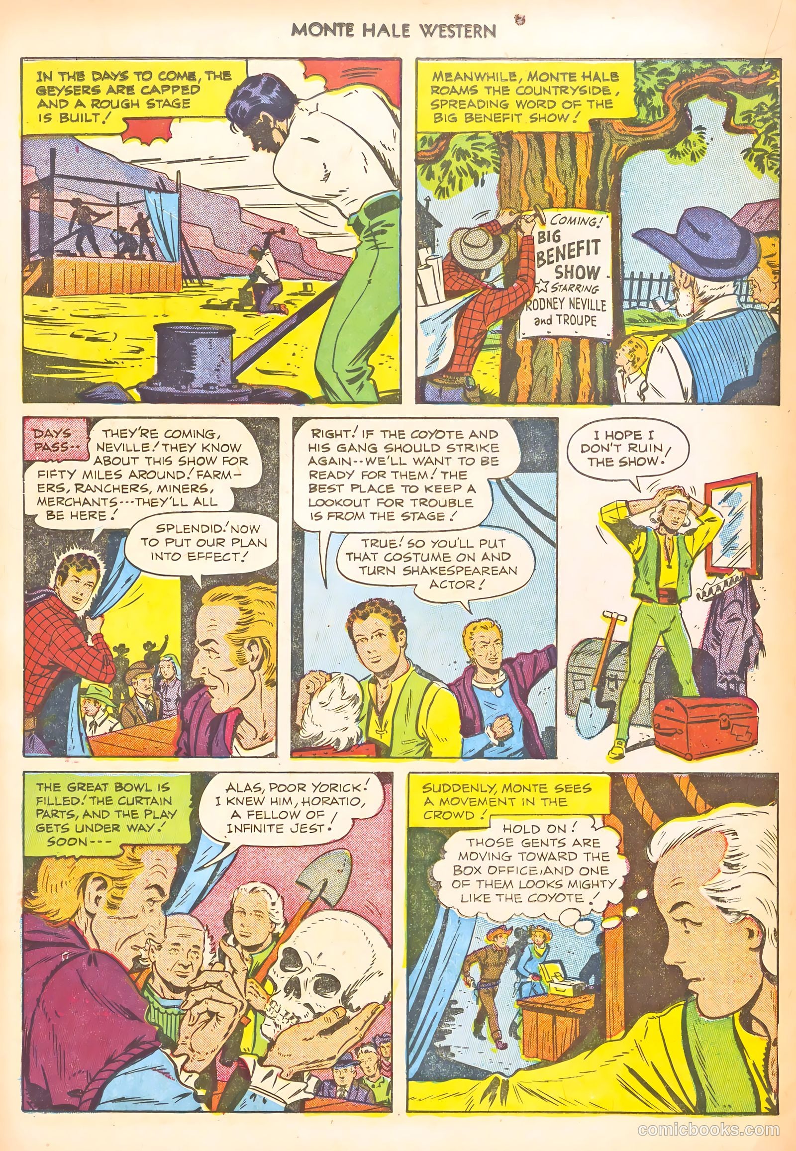 Monte Hale Western #66 (1951) — page 18 of 36