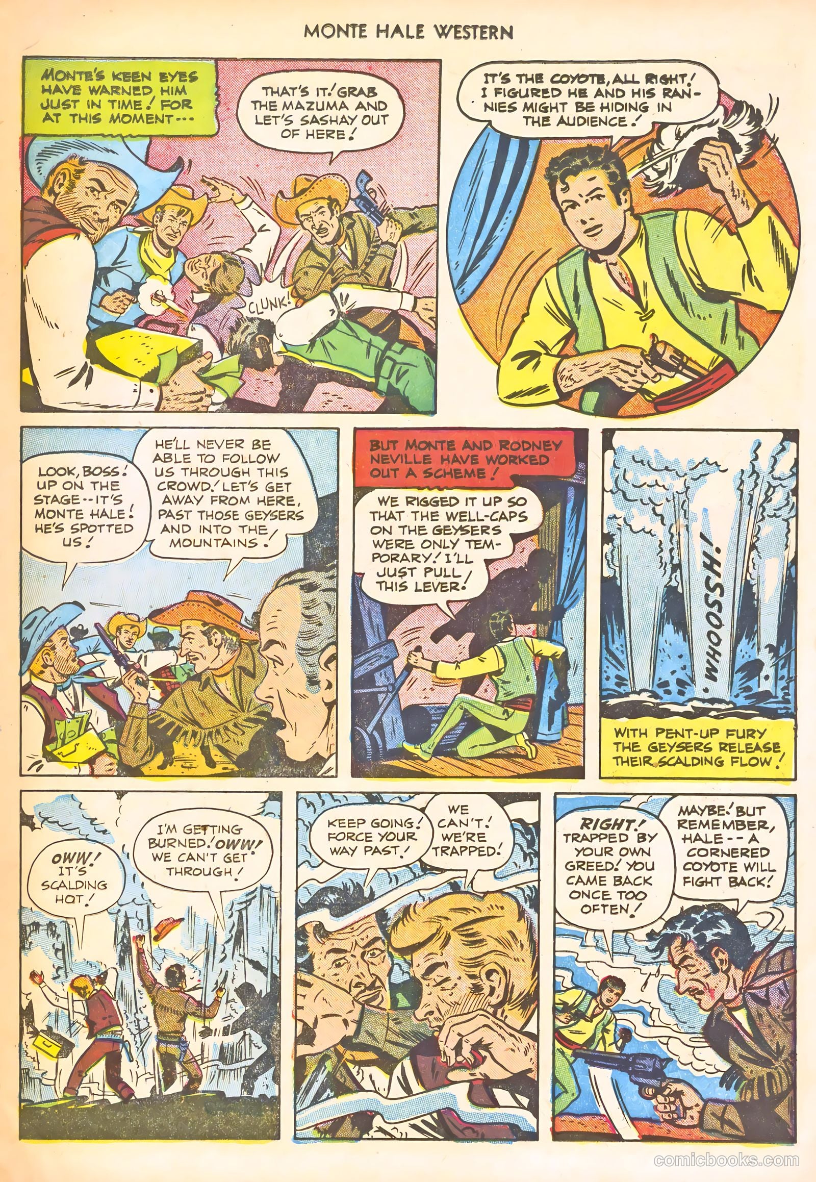 Monte Hale Western #66 (1951) — page 19 of 36