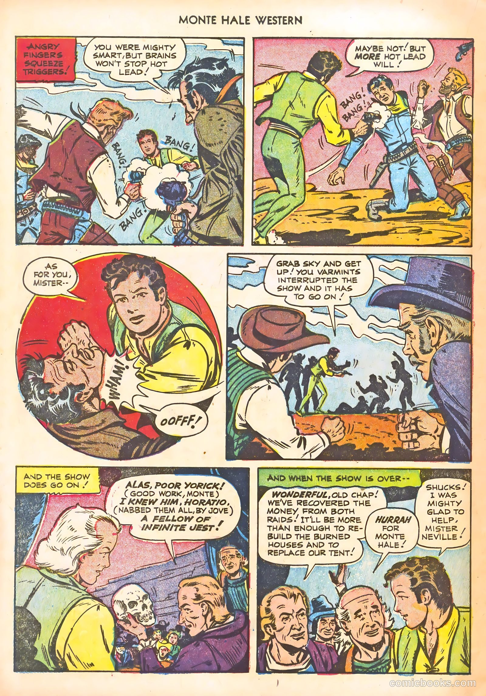 Monte Hale Western #66 (1951) — page 20 of 36