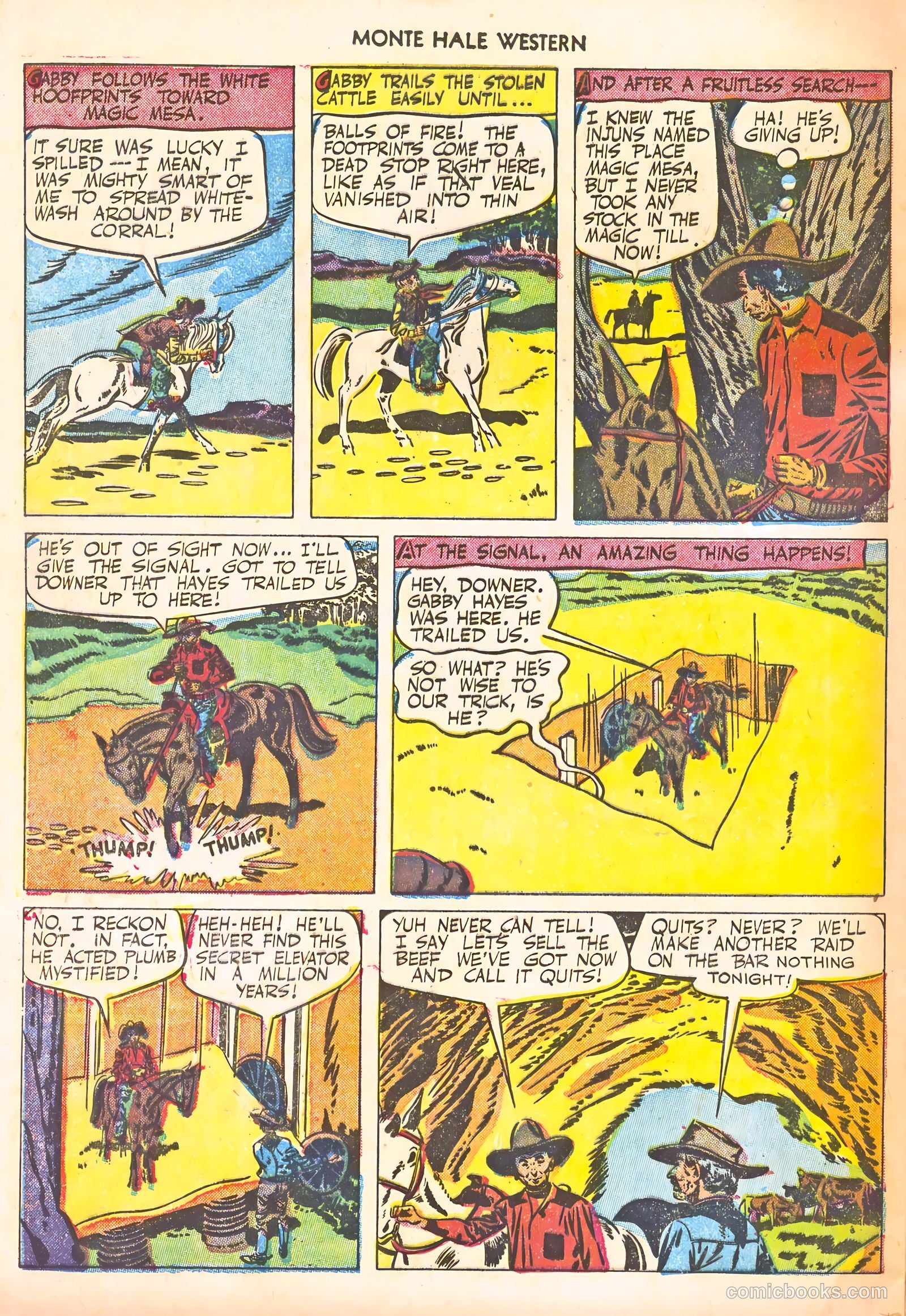 Monte Hale Western #66 (1951) — page 24 of 36
