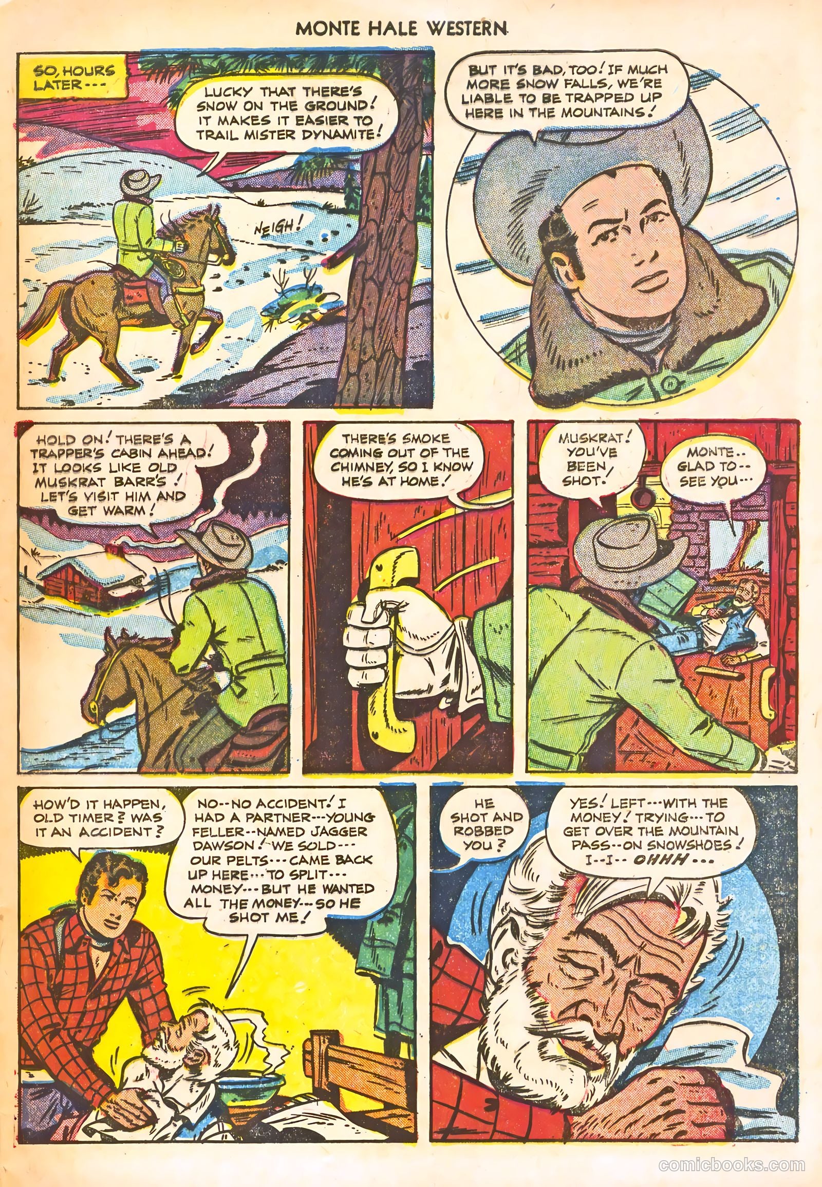 Monte Hale Western #66 (1951) — page 29 of 36
