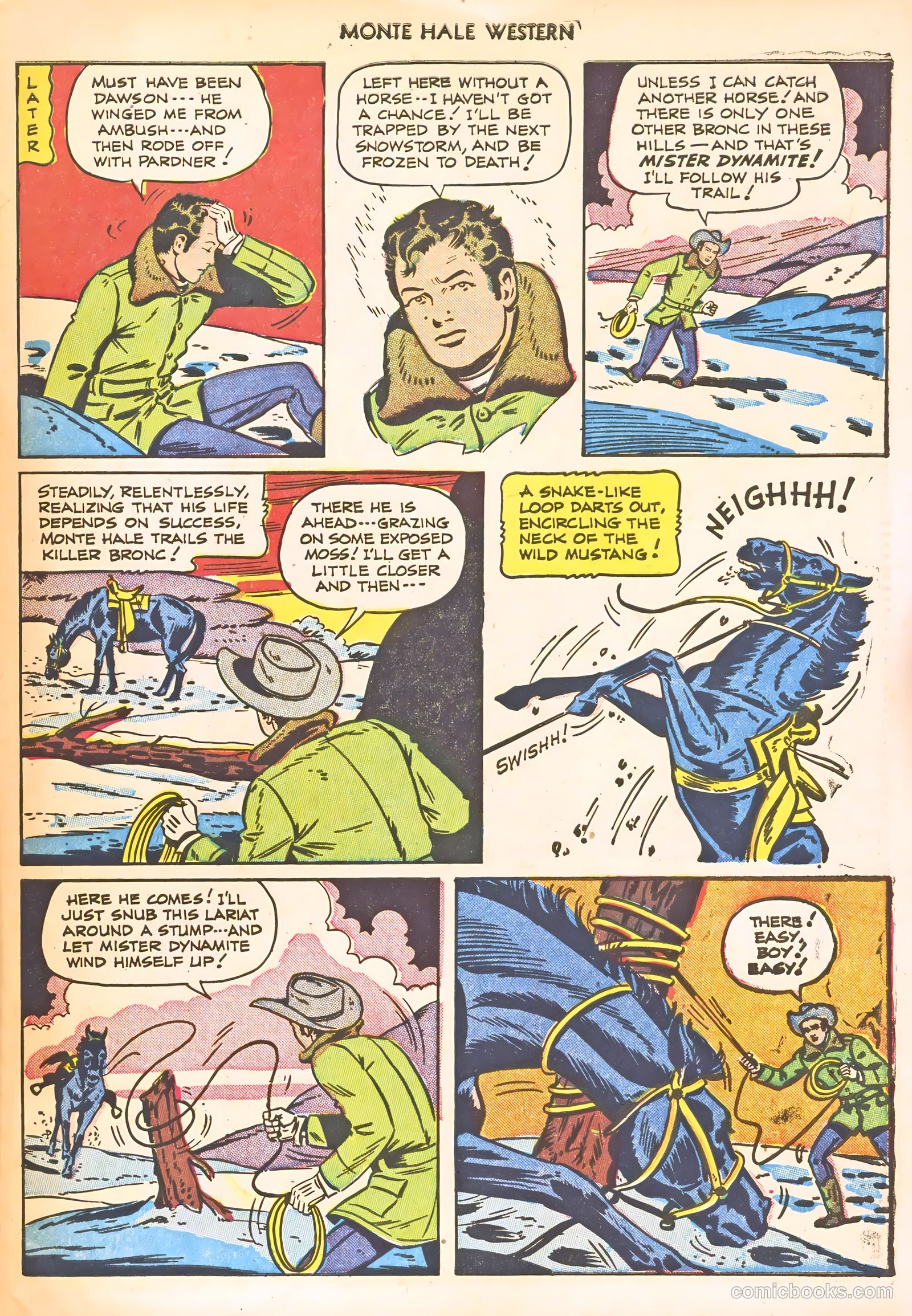 Monte Hale Western #66 (1951) — page 31 of 36