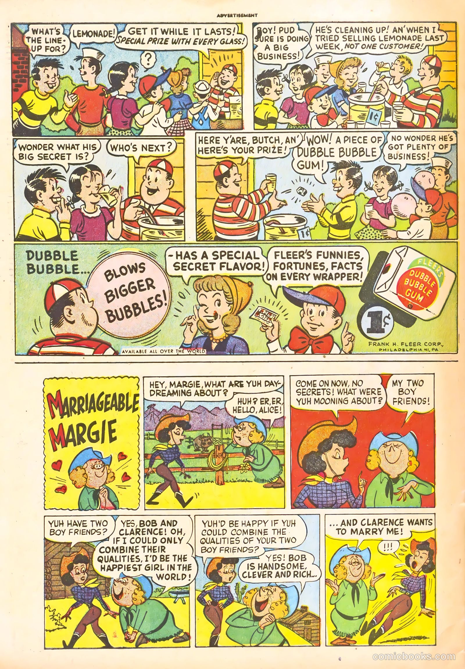Monte Hale Western #66 (1951) — page 34 of 36