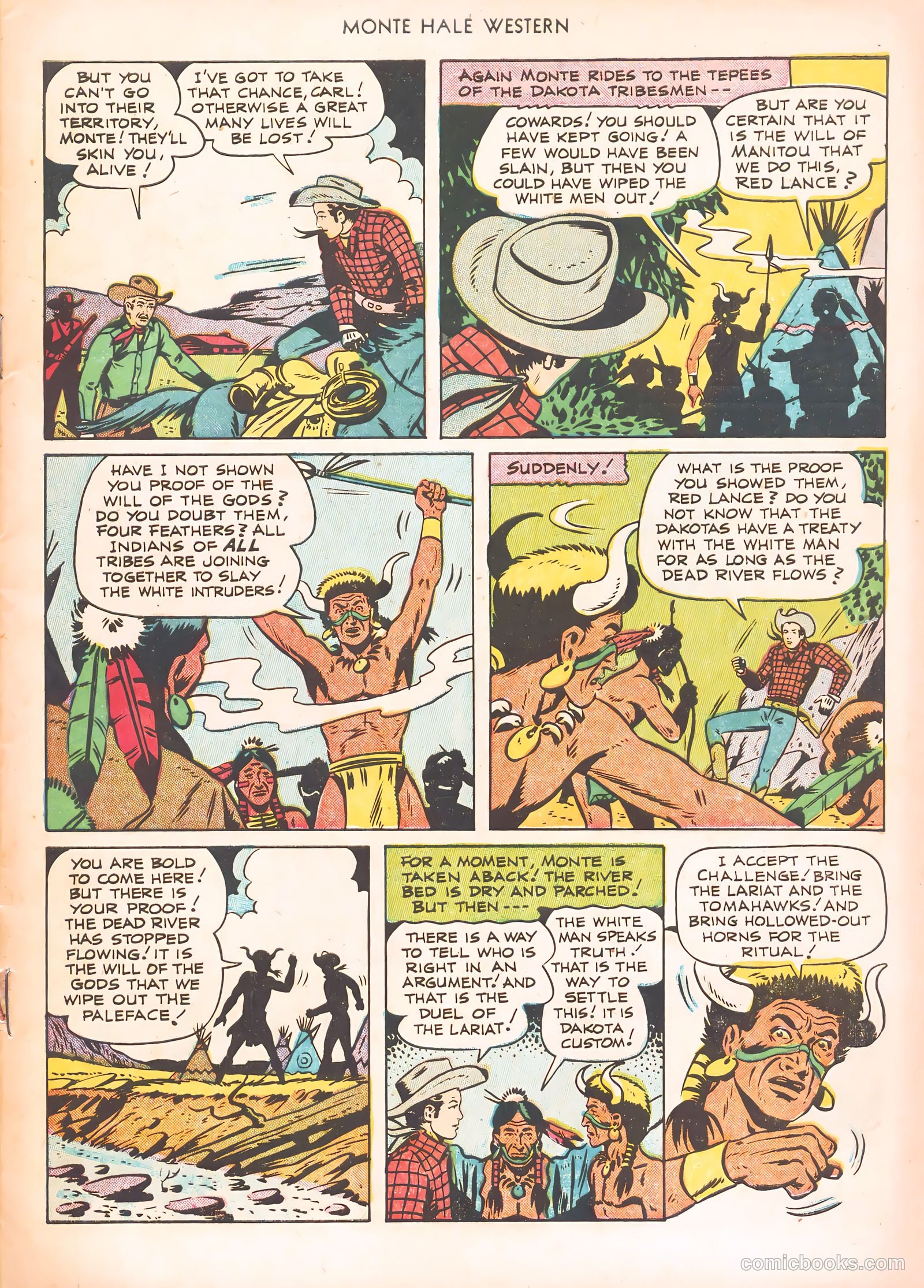 Monte Hale Western #67 (1951) — page 5 of 36