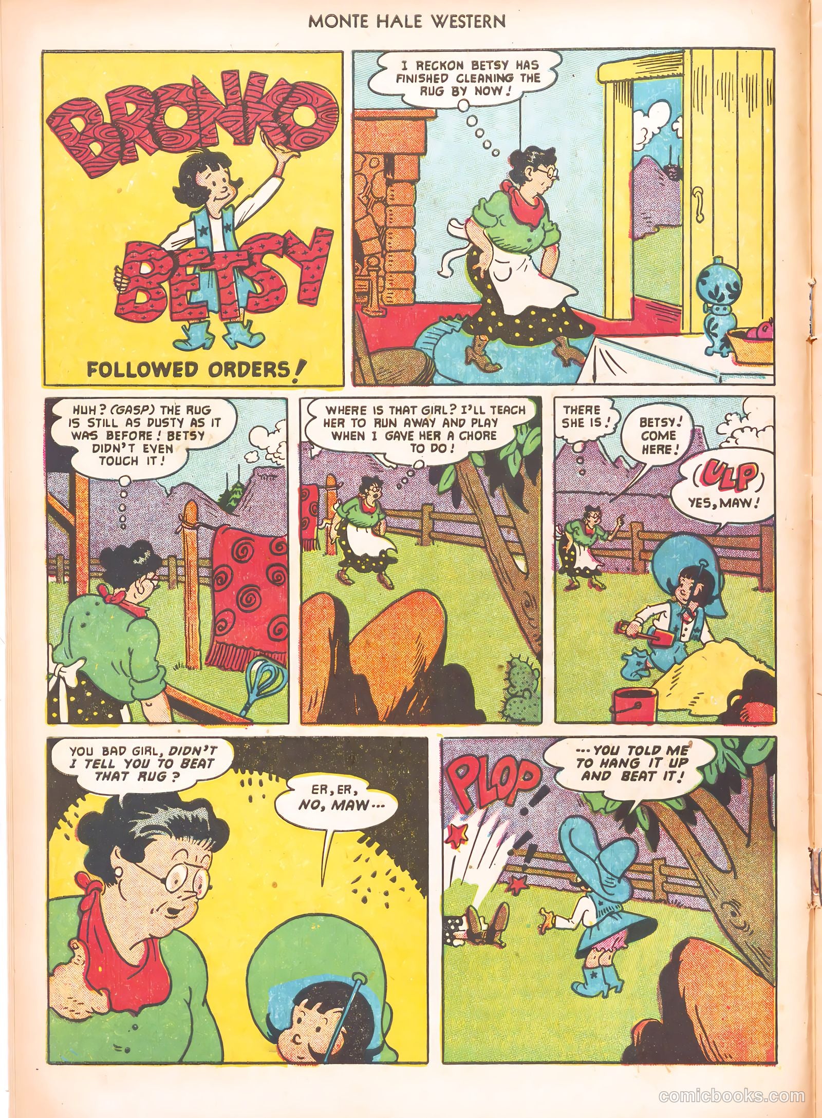 Monte Hale Western #67 (1951) — page 10 of 36