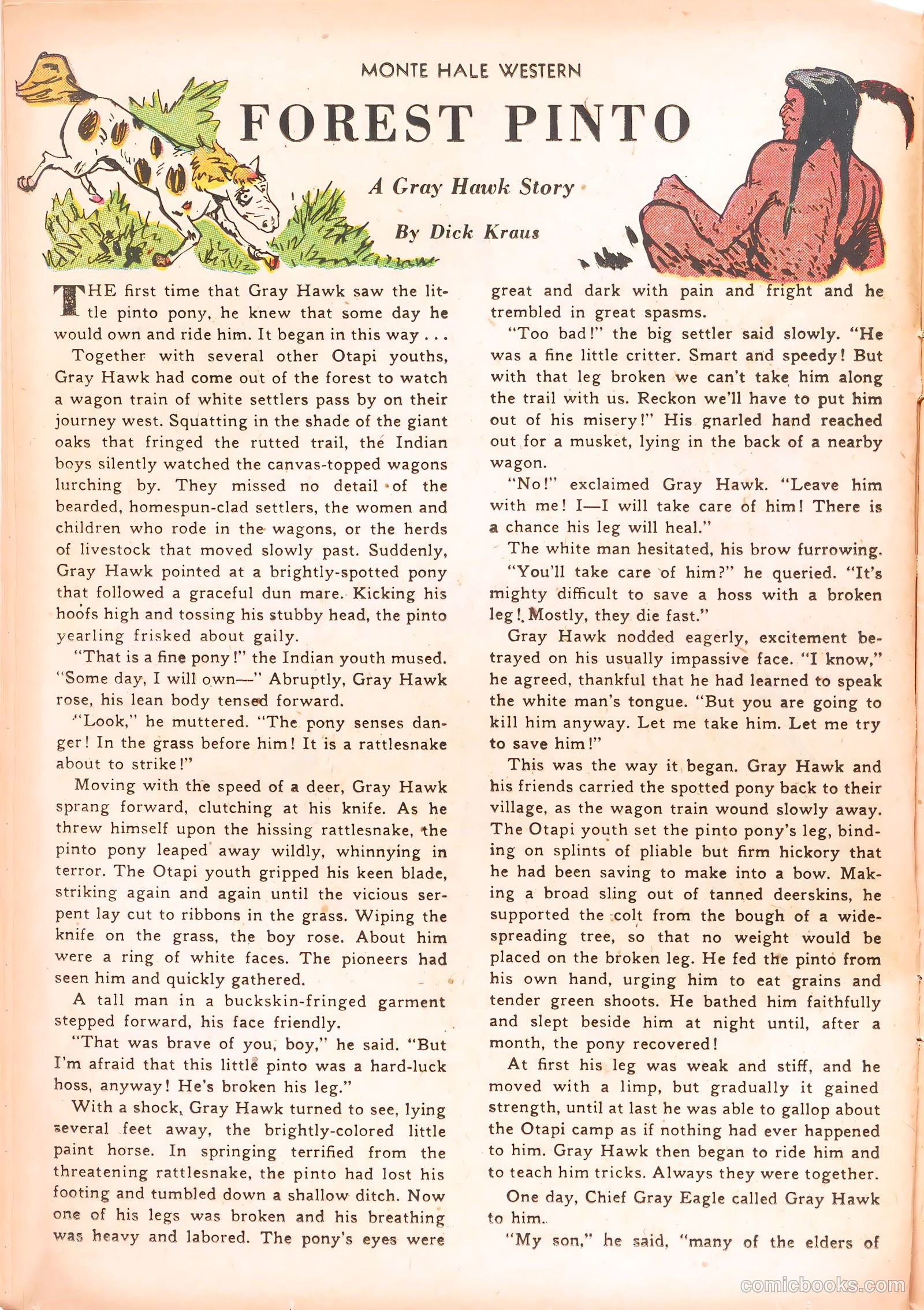 Monte Hale Western #67 (1951) — page 12 of 36