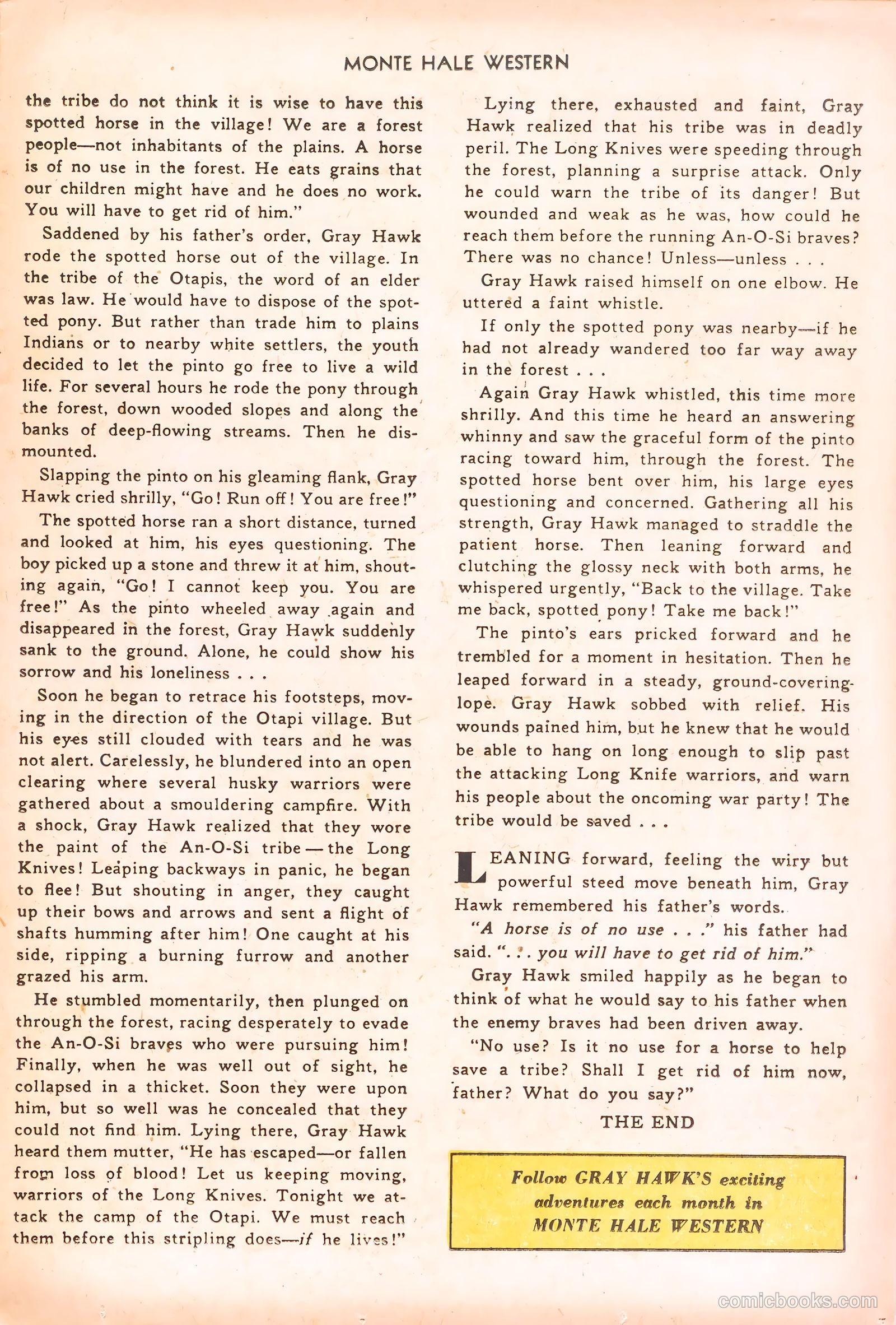 Monte Hale Western #67 (1951) — page 13 of 36