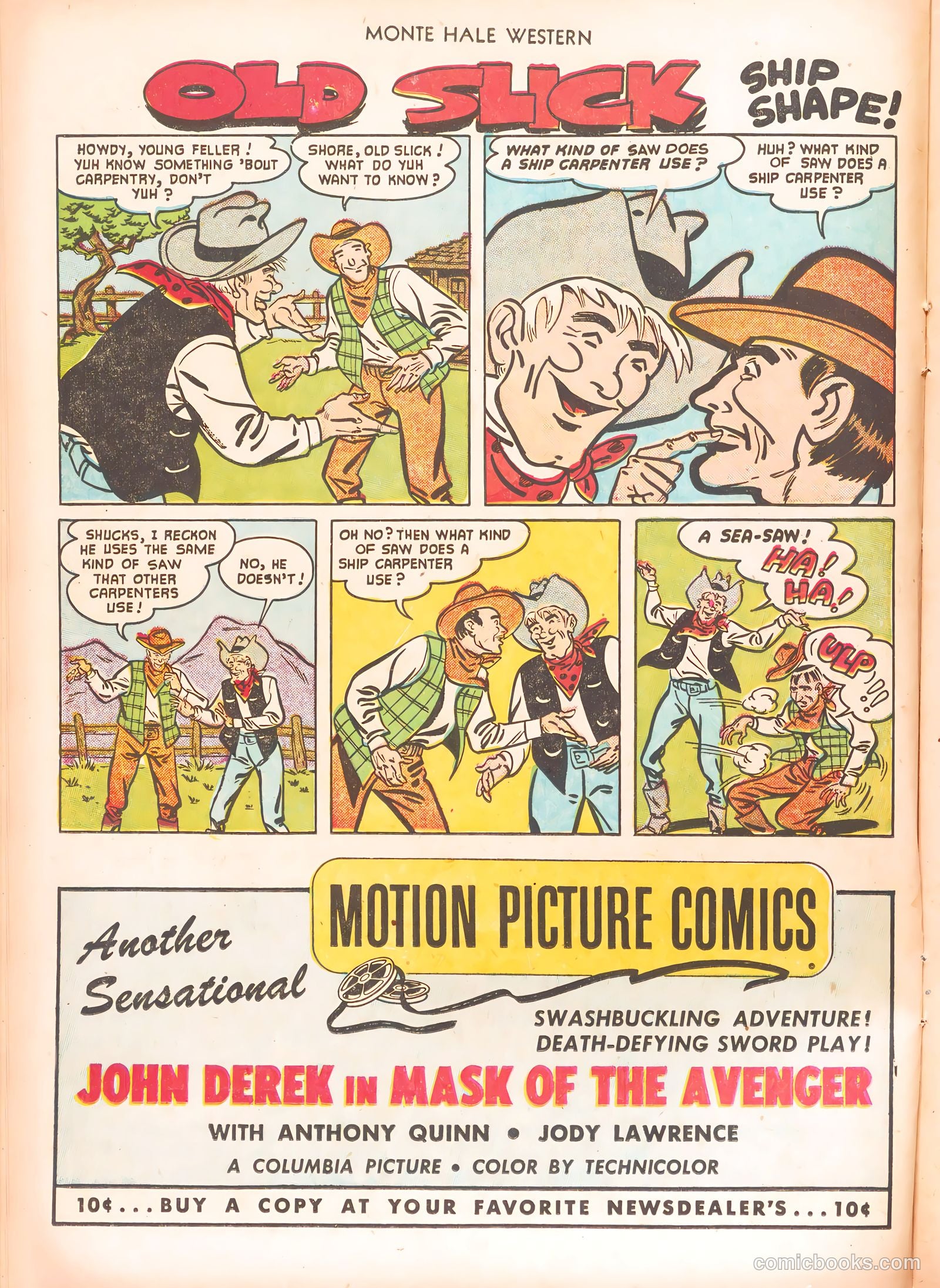 Monte Hale Western #67 (1951) — page 14 of 36