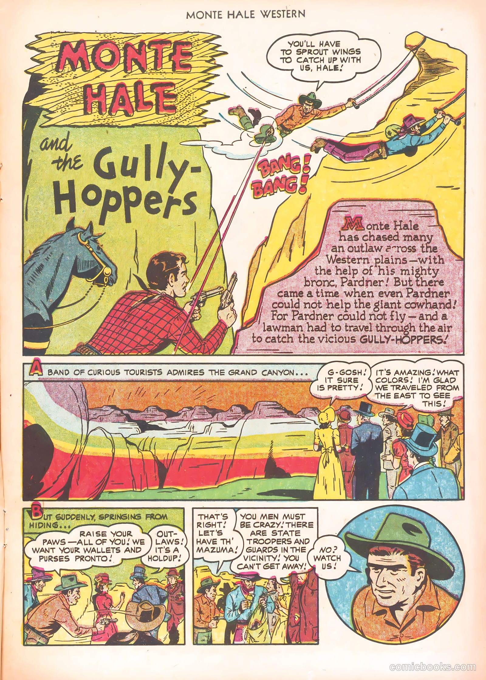 Monte Hale Western #67 (1951) — page 15 of 36