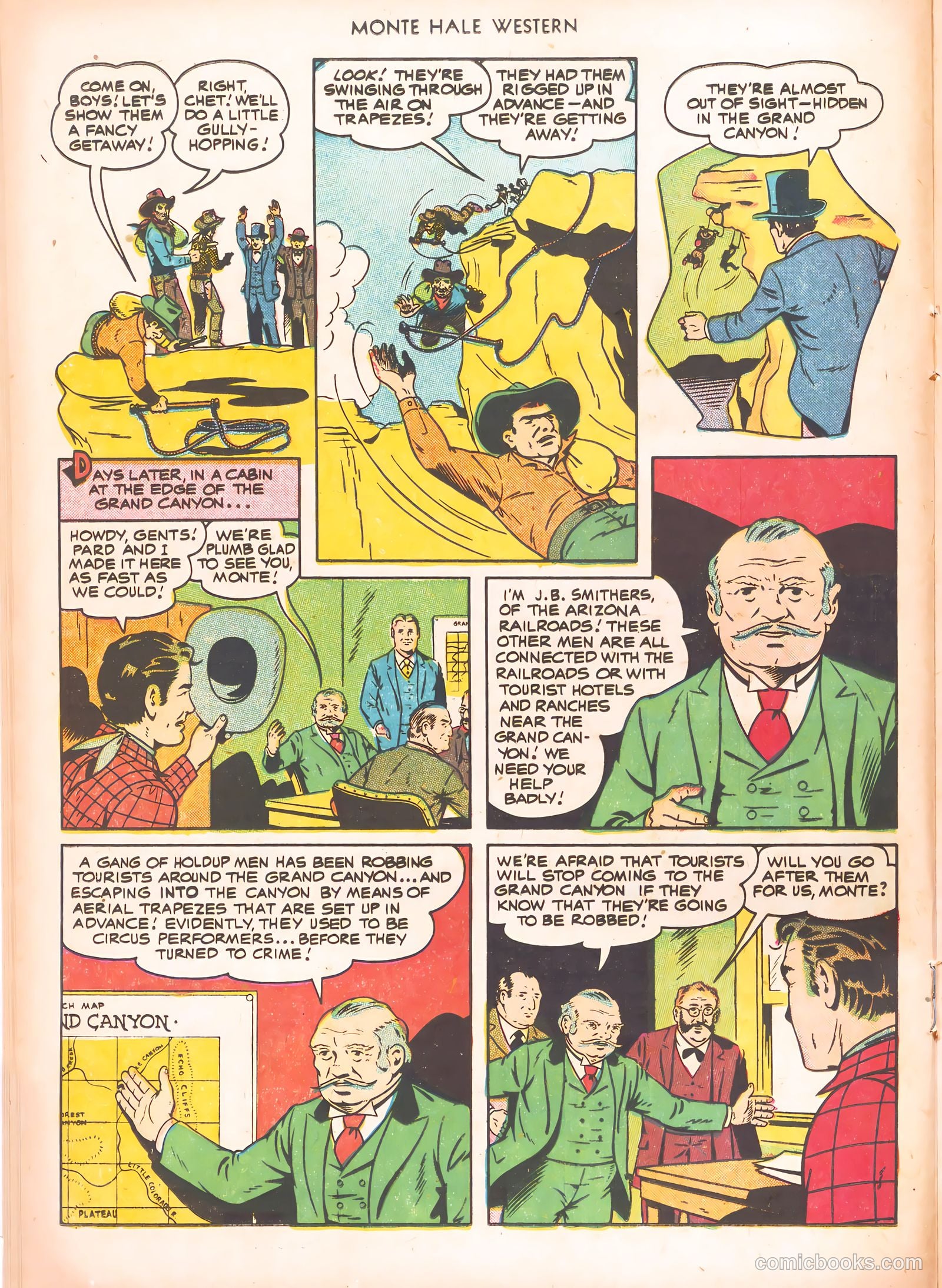 Monte Hale Western #67 (1951) — page 16 of 36