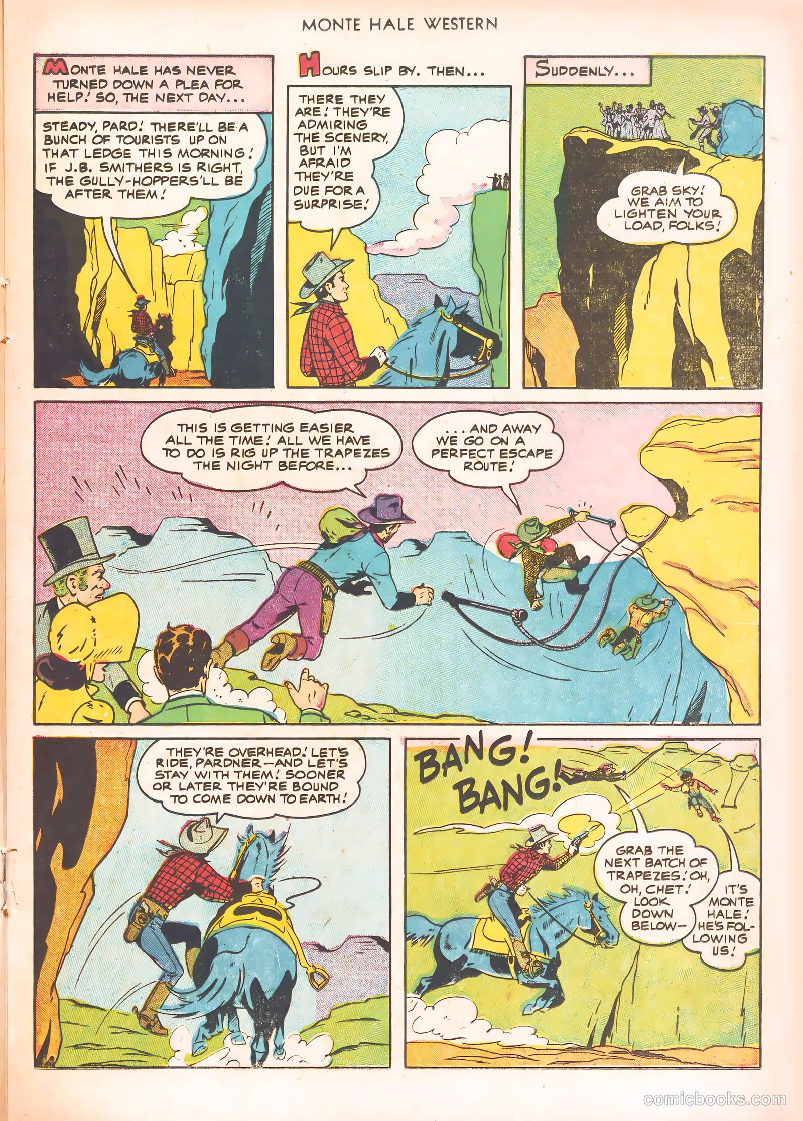 Monte Hale Western #67 (1951) — page 17 of 36