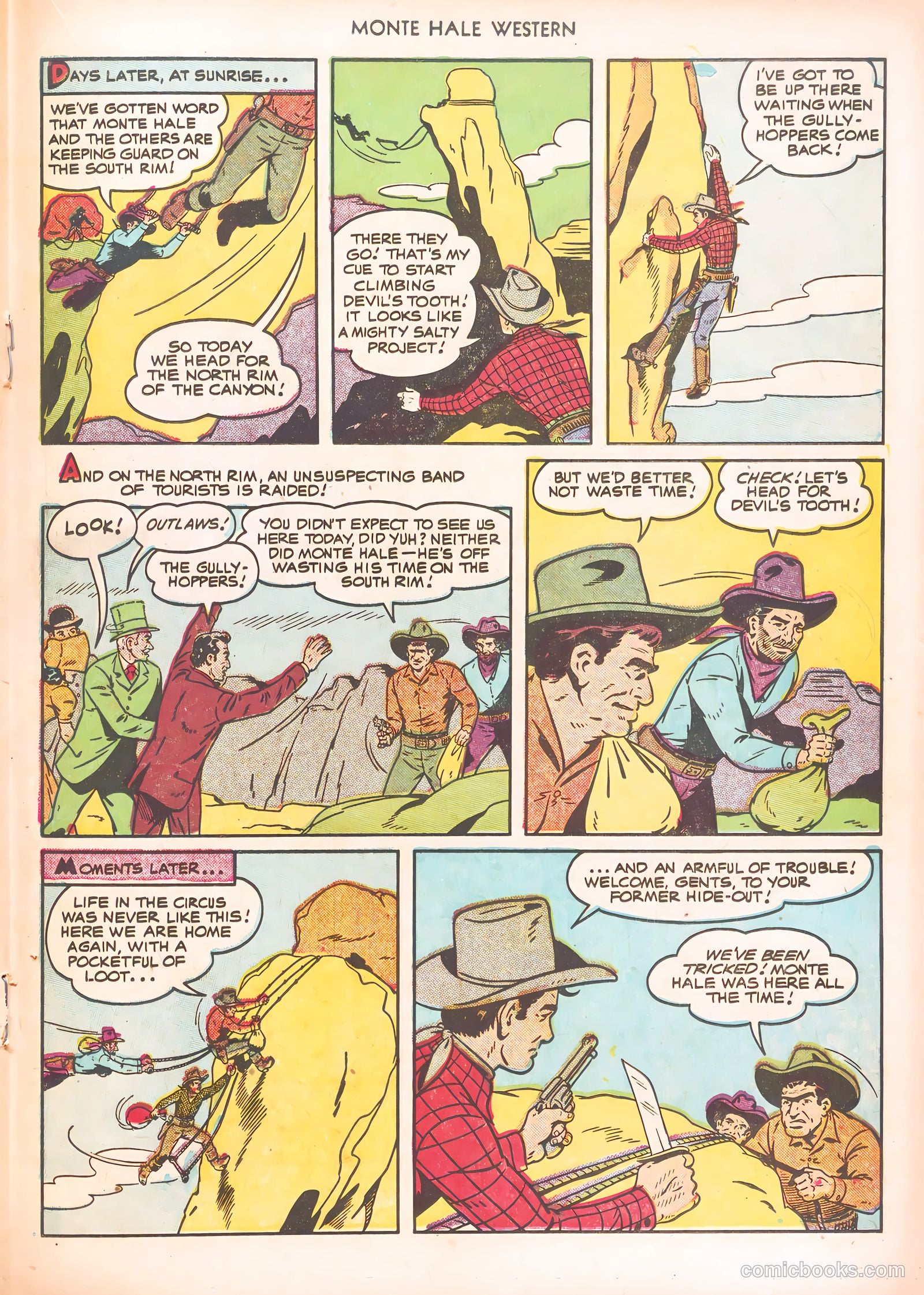 Monte Hale Western #67 (1951) — page 19 of 36