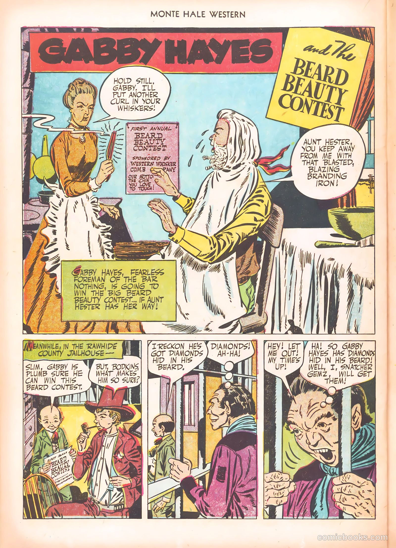 Monte Hale Western #67 (1951) — page 22 of 36