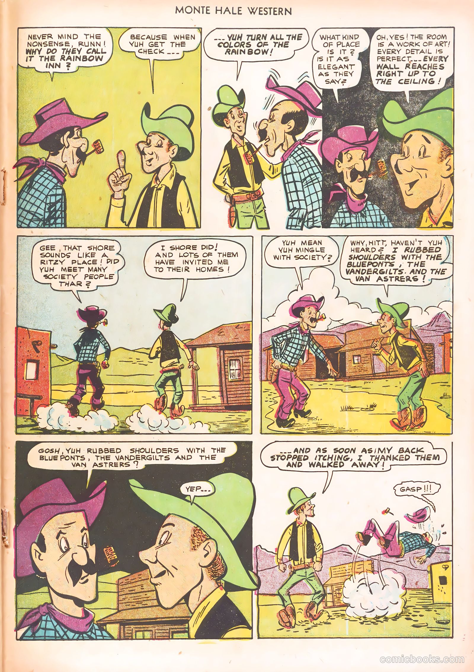 Monte Hale Western #67 (1951) — page 27 of 36