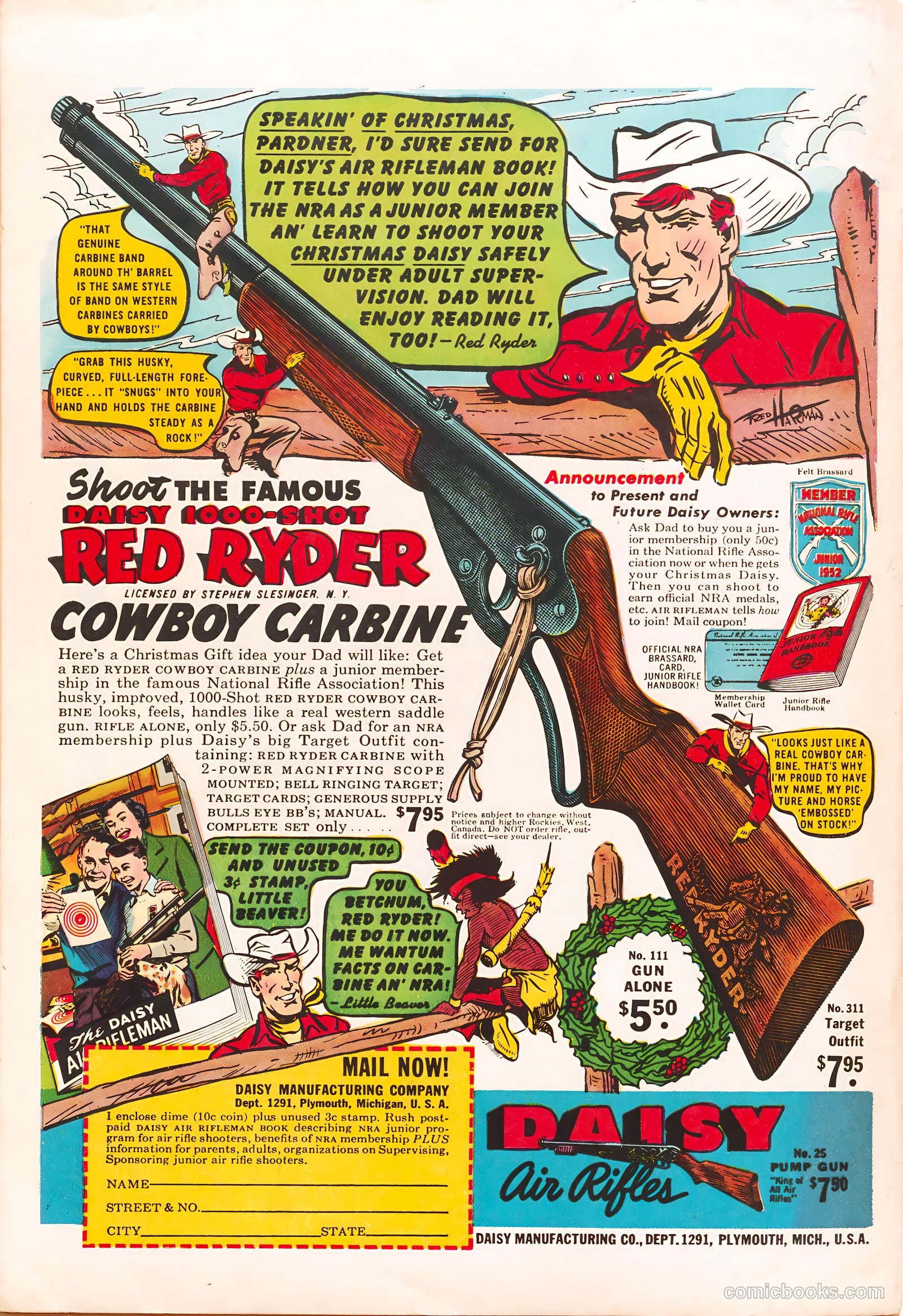 Monte Hale Western #67 (1951) — page 36 of 36