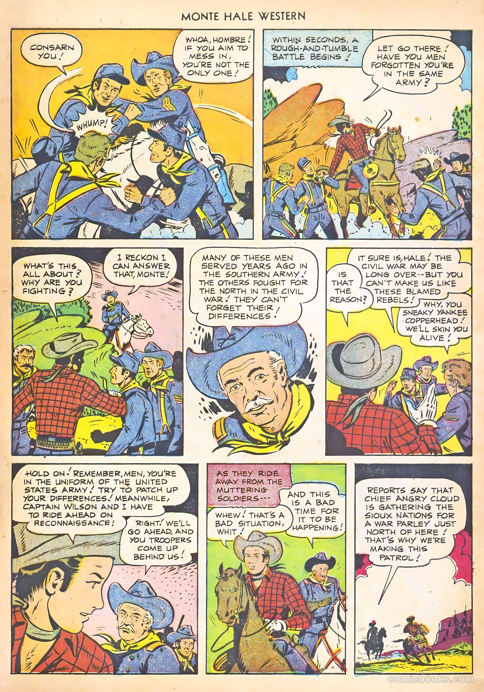 Monte Hale Western #68 (1952) — page 4 of 36