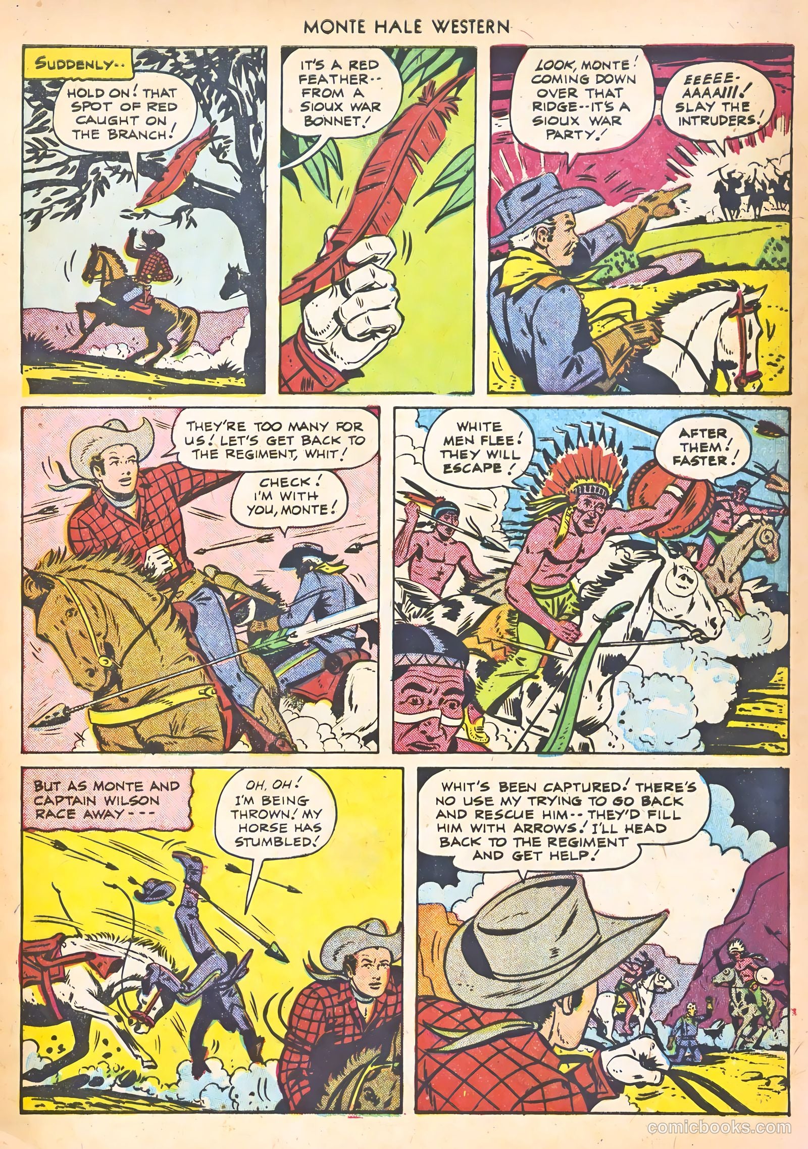Monte Hale Western #68 (1952) — page 5 of 36