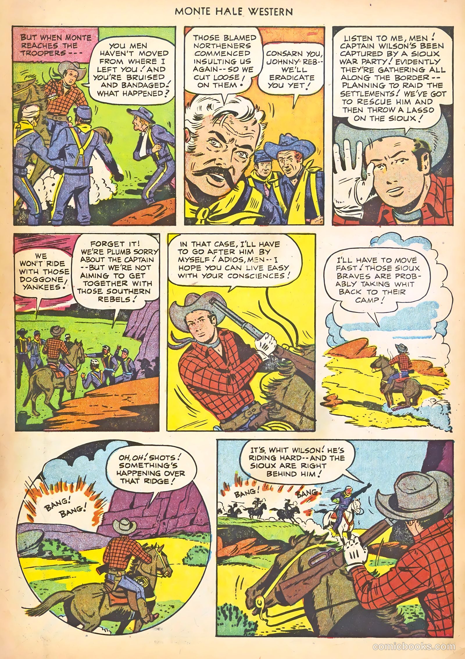 Monte Hale Western #68 (1952) — page 6 of 36