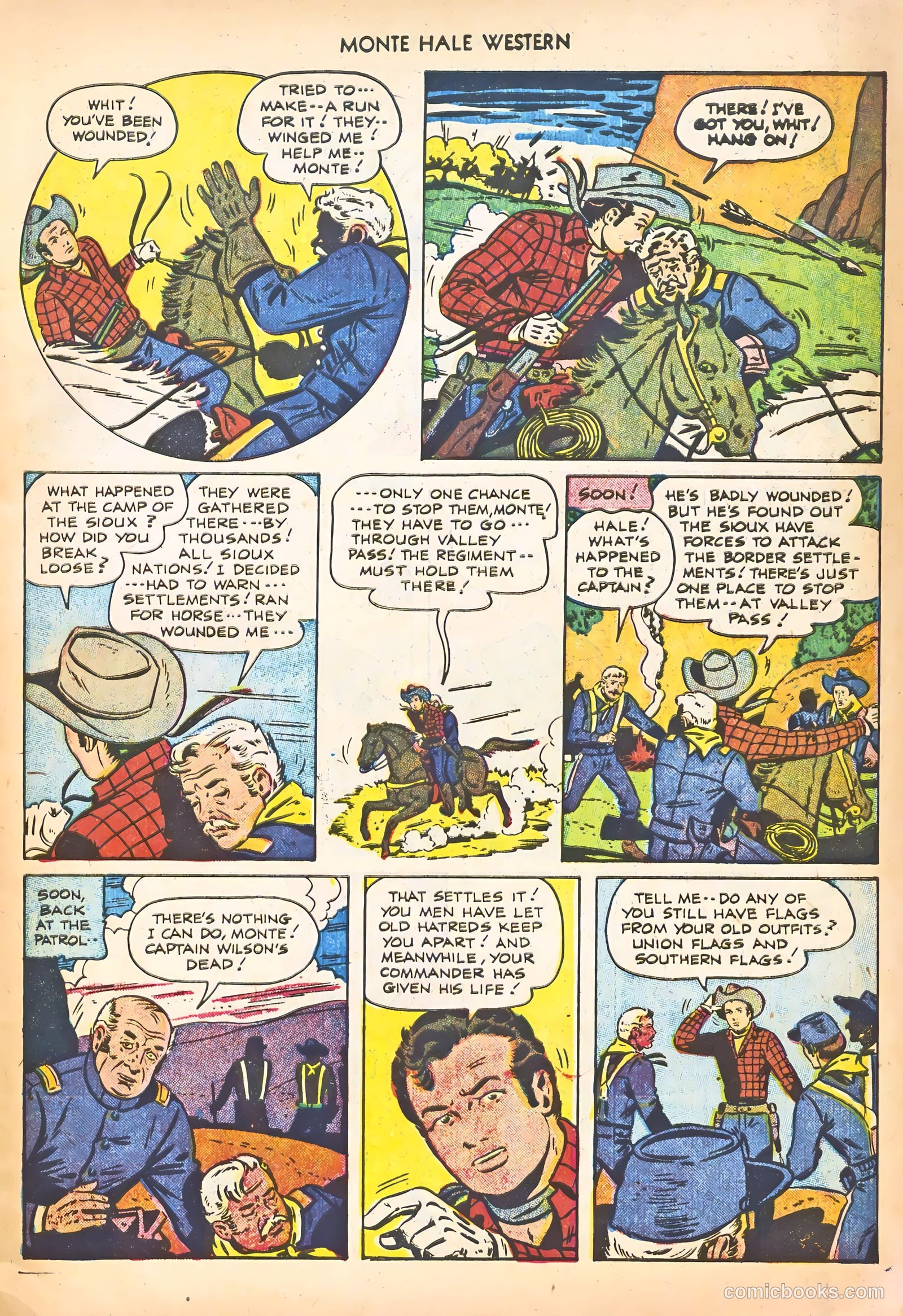 Monte Hale Western #68 (1952) — page 7 of 36