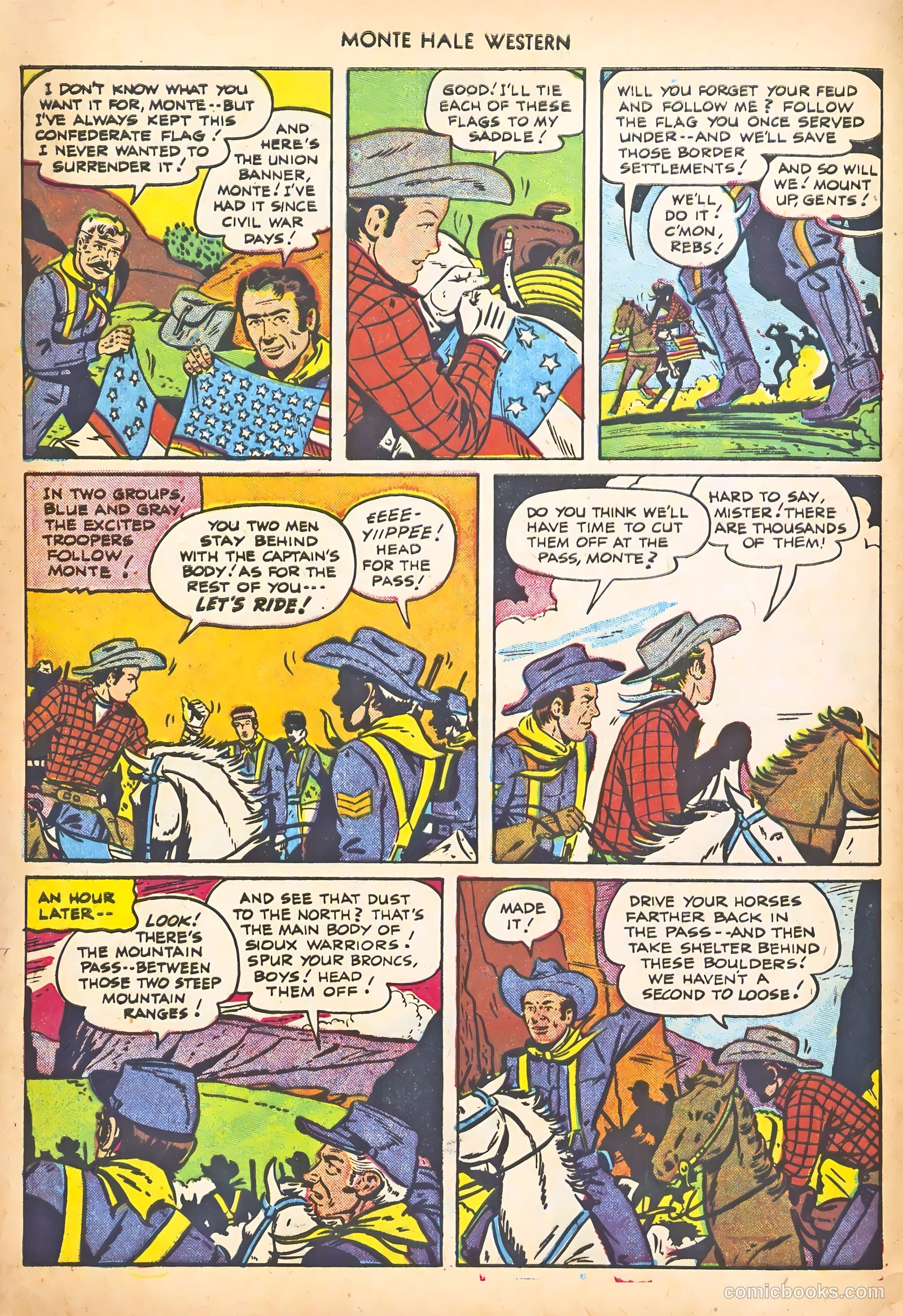 Monte Hale Western #68 (1952) — page 8 of 36