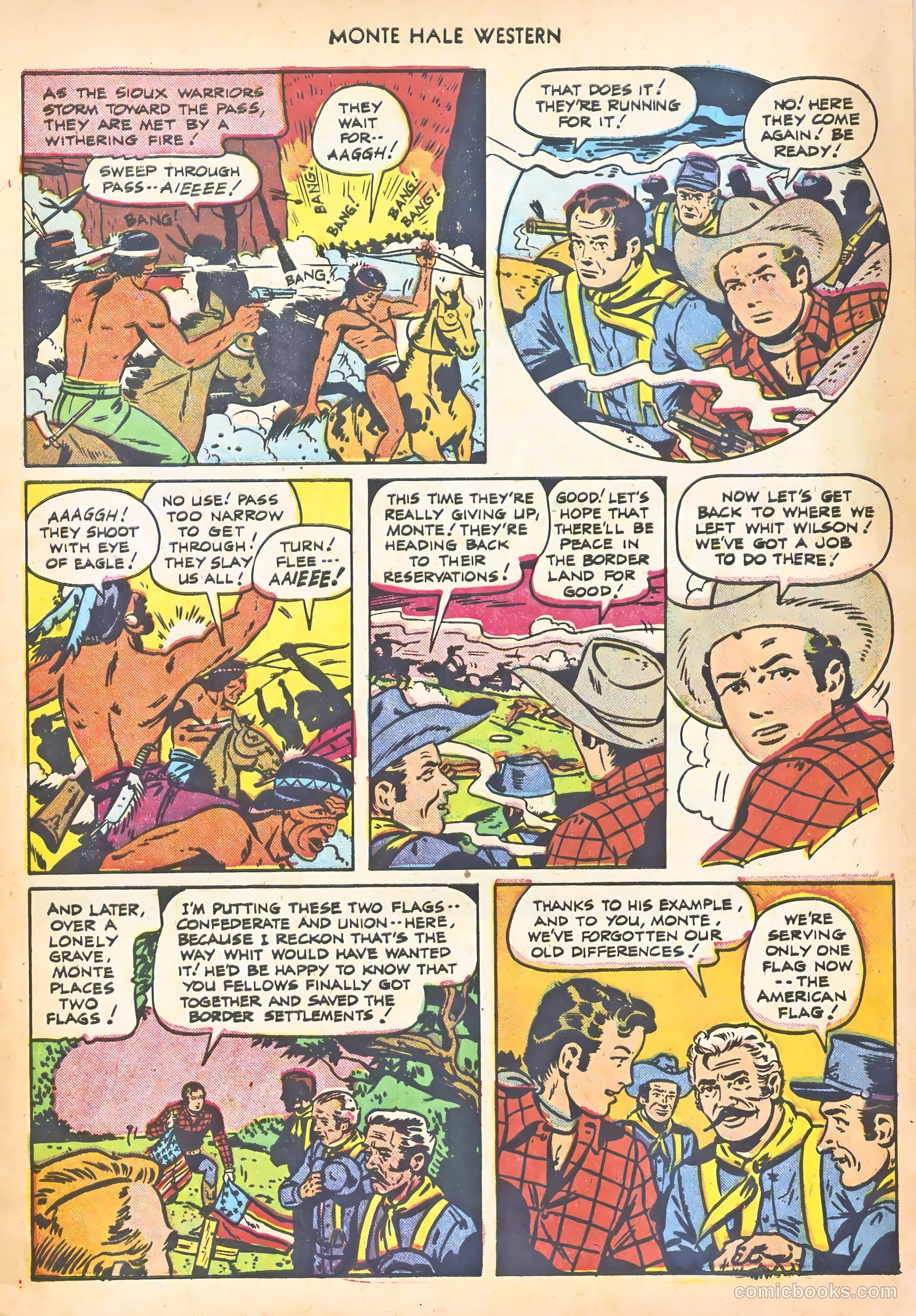 Monte Hale Western #68 (1952) — page 9 of 36