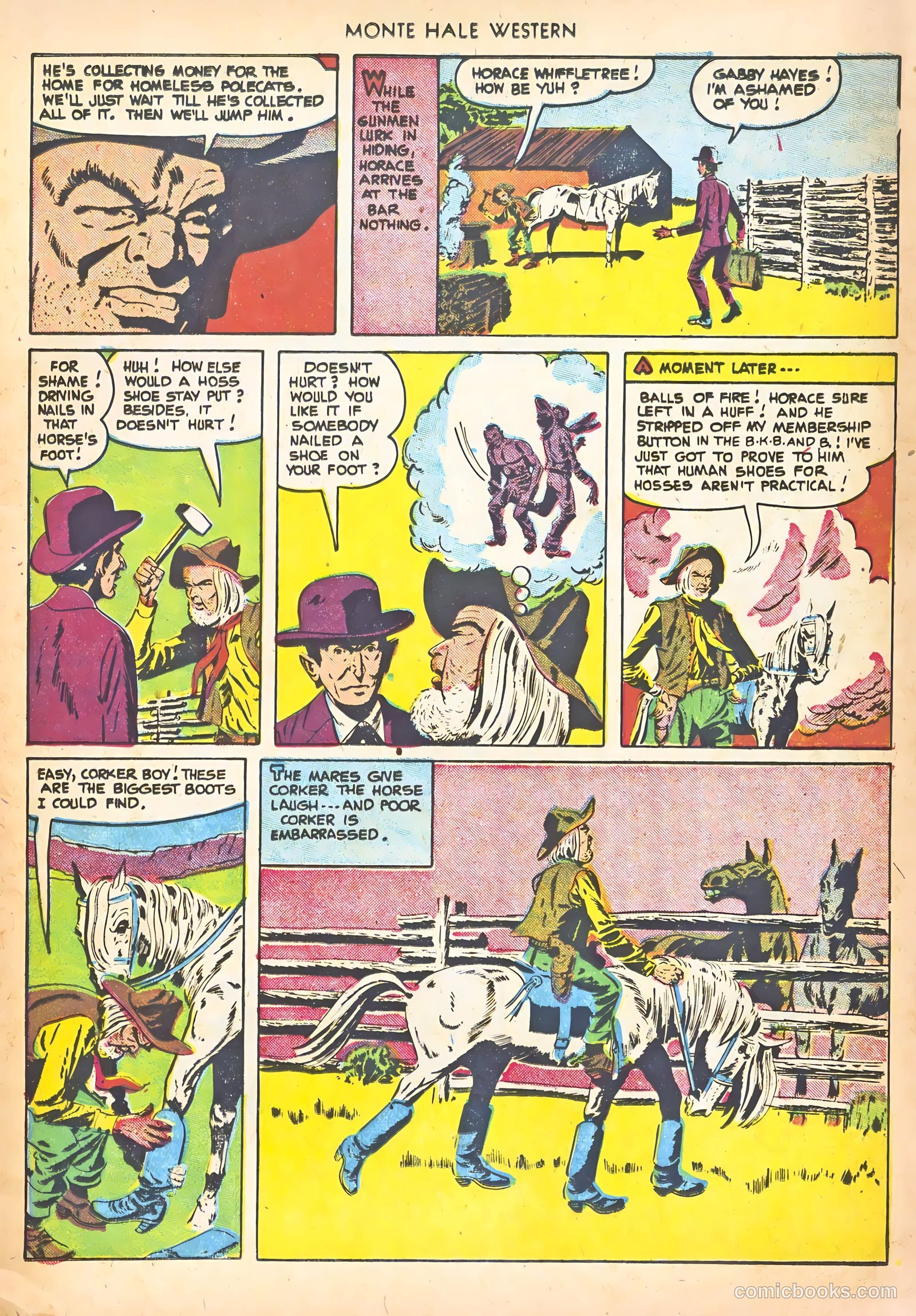 Monte Hale Western #68 (1952) — page 13 of 36