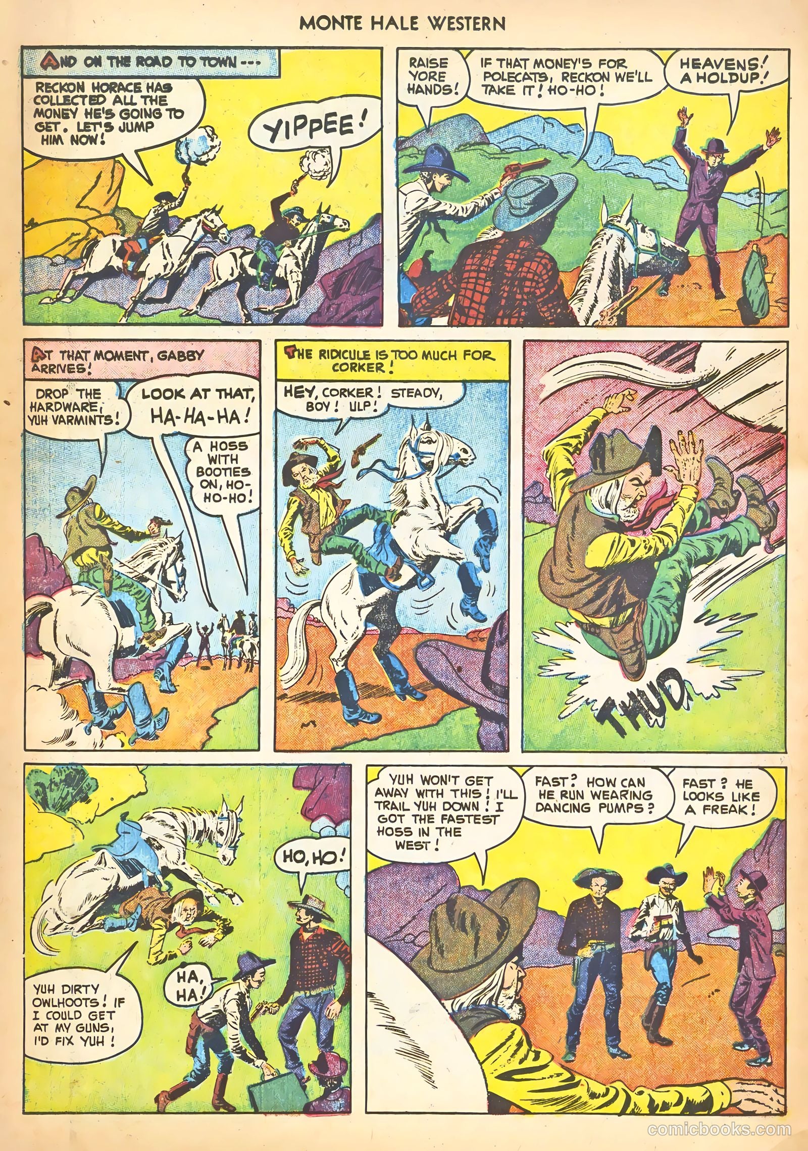 Monte Hale Western #68 (1952) — page 14 of 36