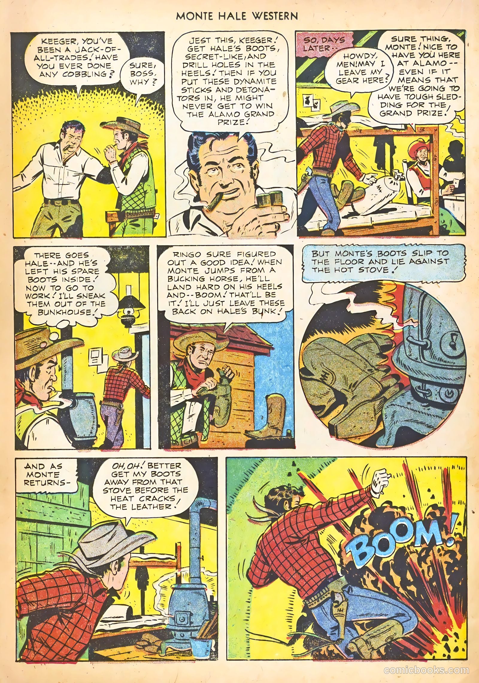 Monte Hale Western #68 (1952) — page 20 of 36