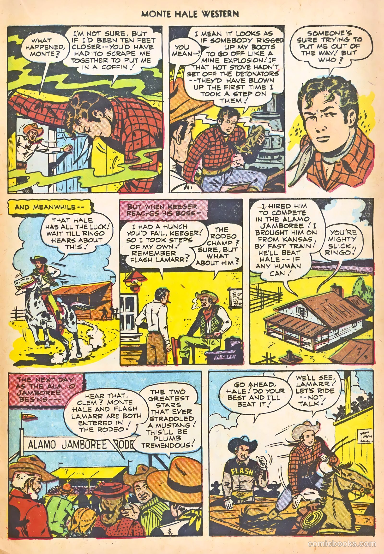 Monte Hale Western #68 (1952) — page 21 of 36