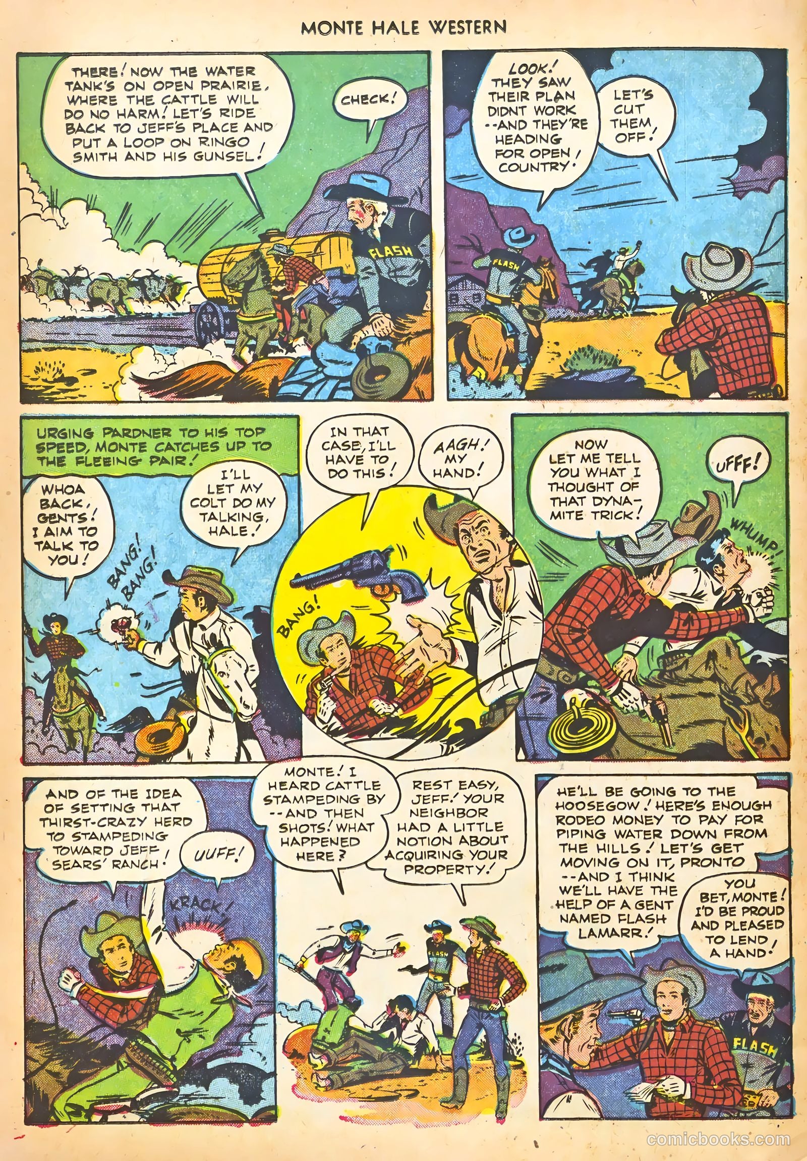 Monte Hale Western #68 (1952) — page 24 of 36