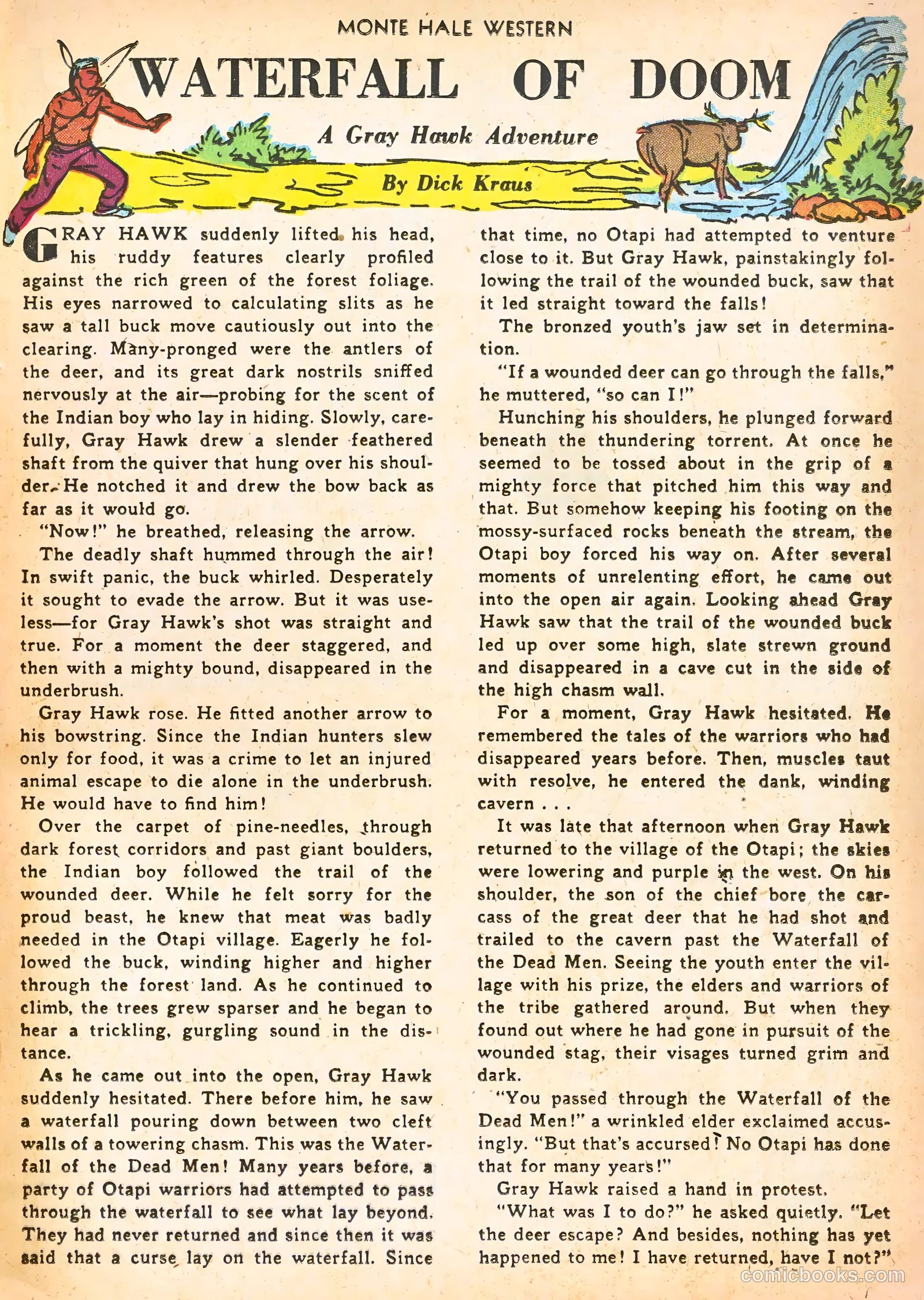 Monte Hale Western #68 (1952) — page 25 of 36