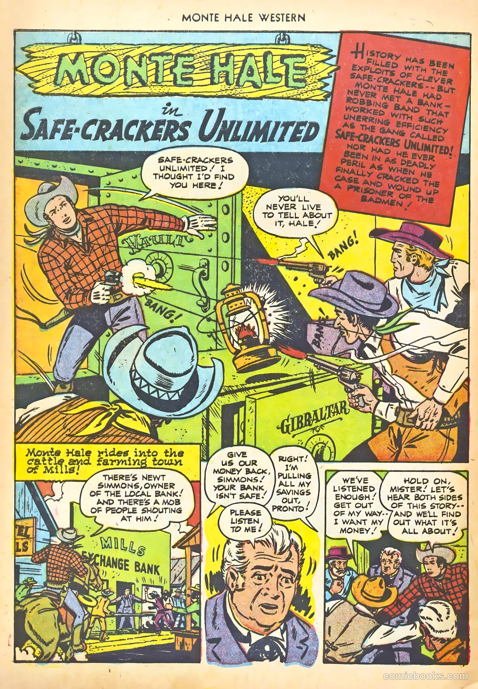 Monte Hale Western #68 (1952) — page 28 of 36