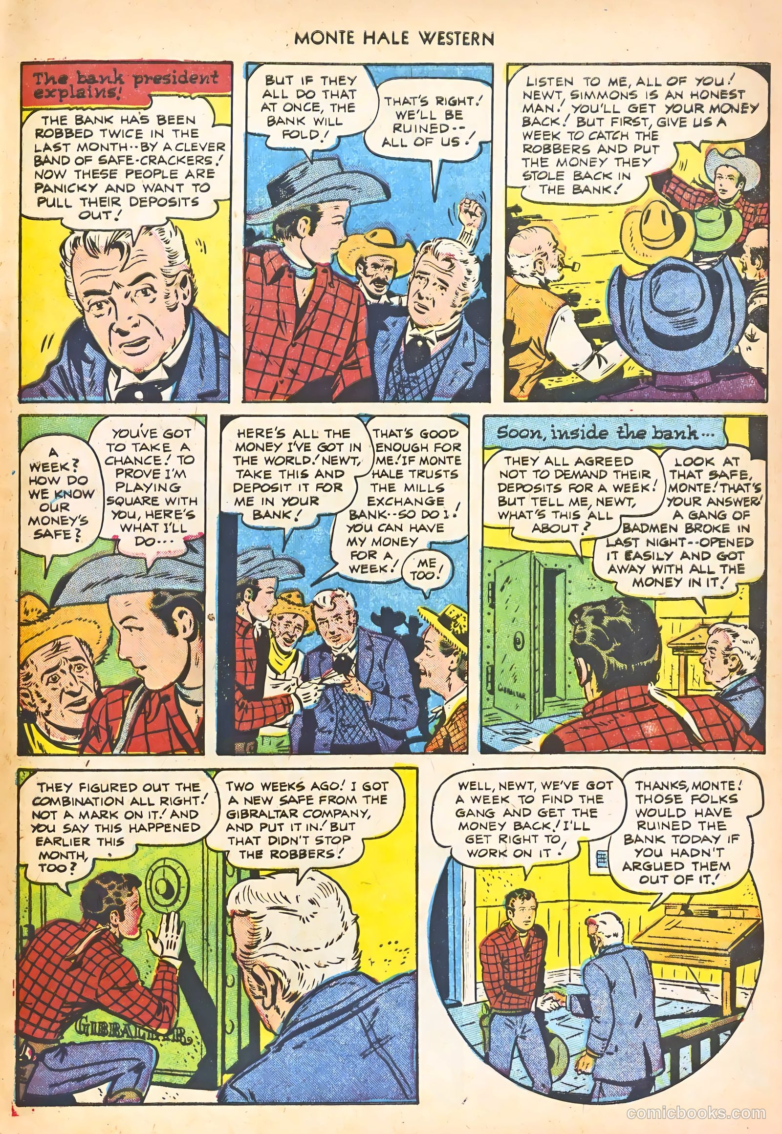 Monte Hale Western #68 (1952) — page 29 of 36