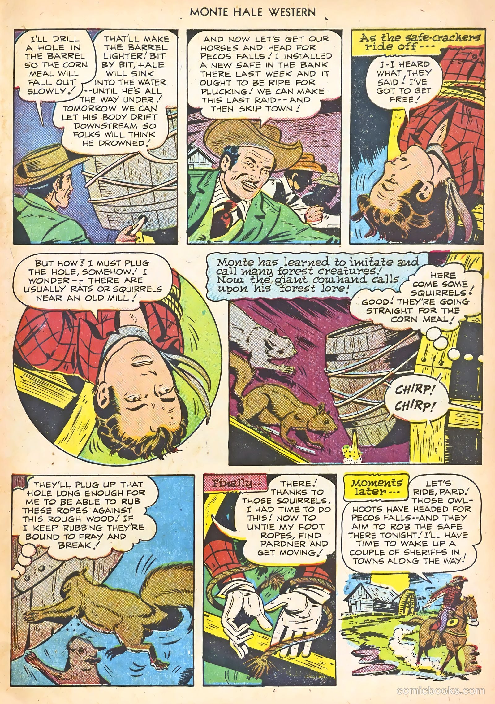 Monte Hale Western #68 (1952) — page 33 of 36
