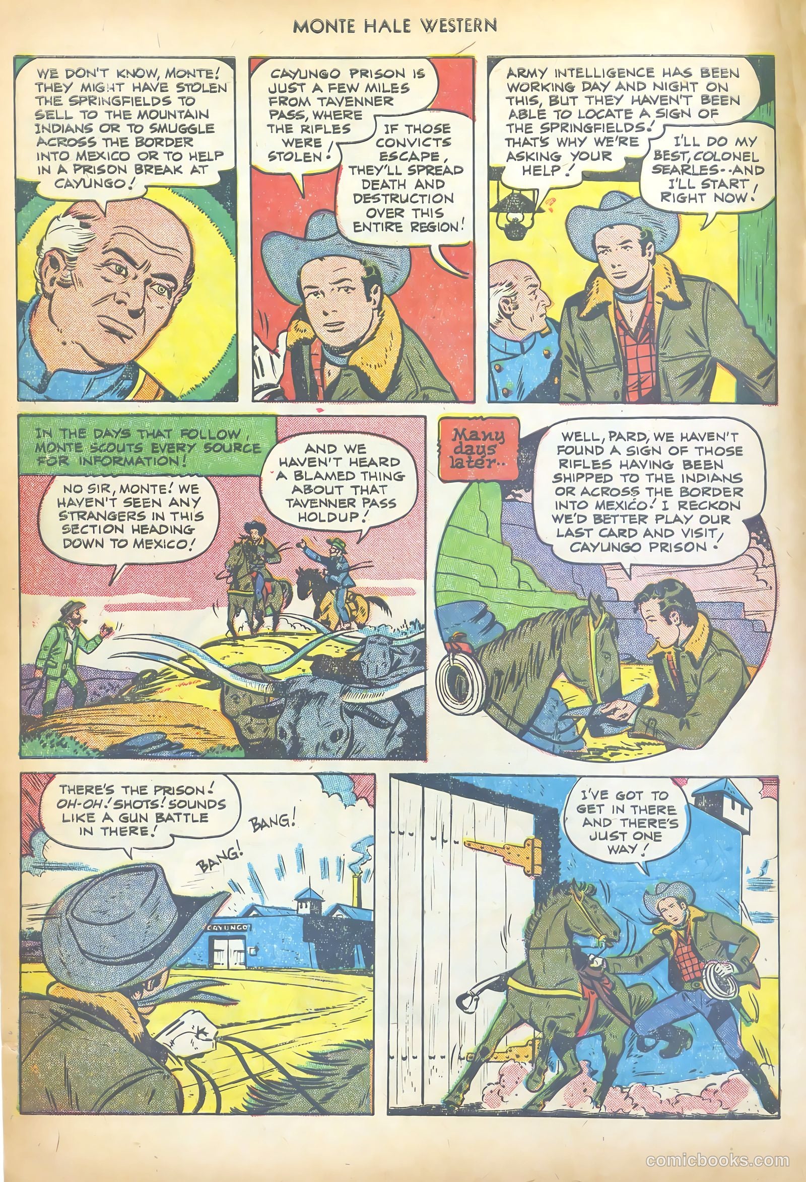 Monte Hale Western #69 (1952) — page 4 of 36