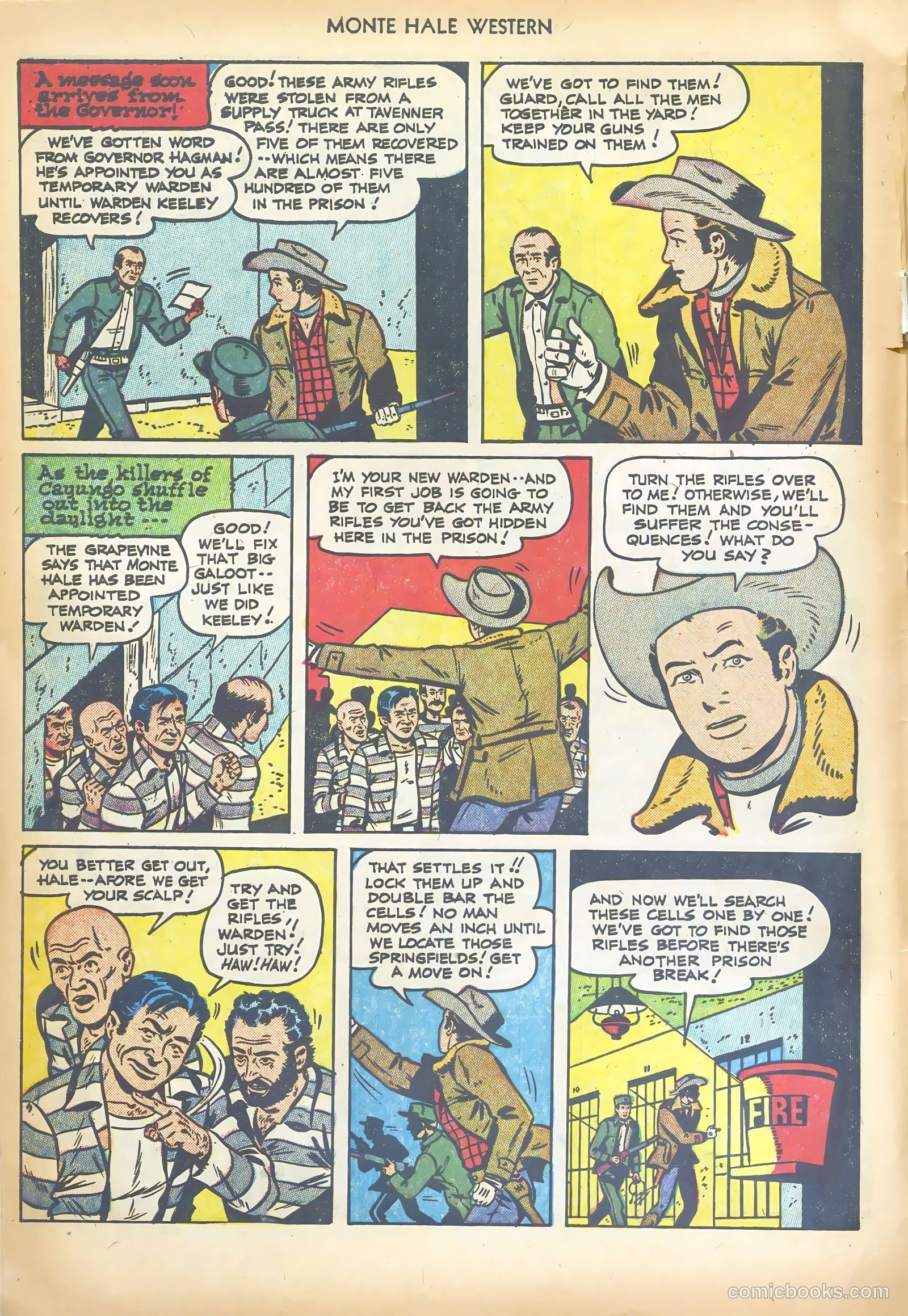 Monte Hale Western #69 (1952) — page 6 of 36