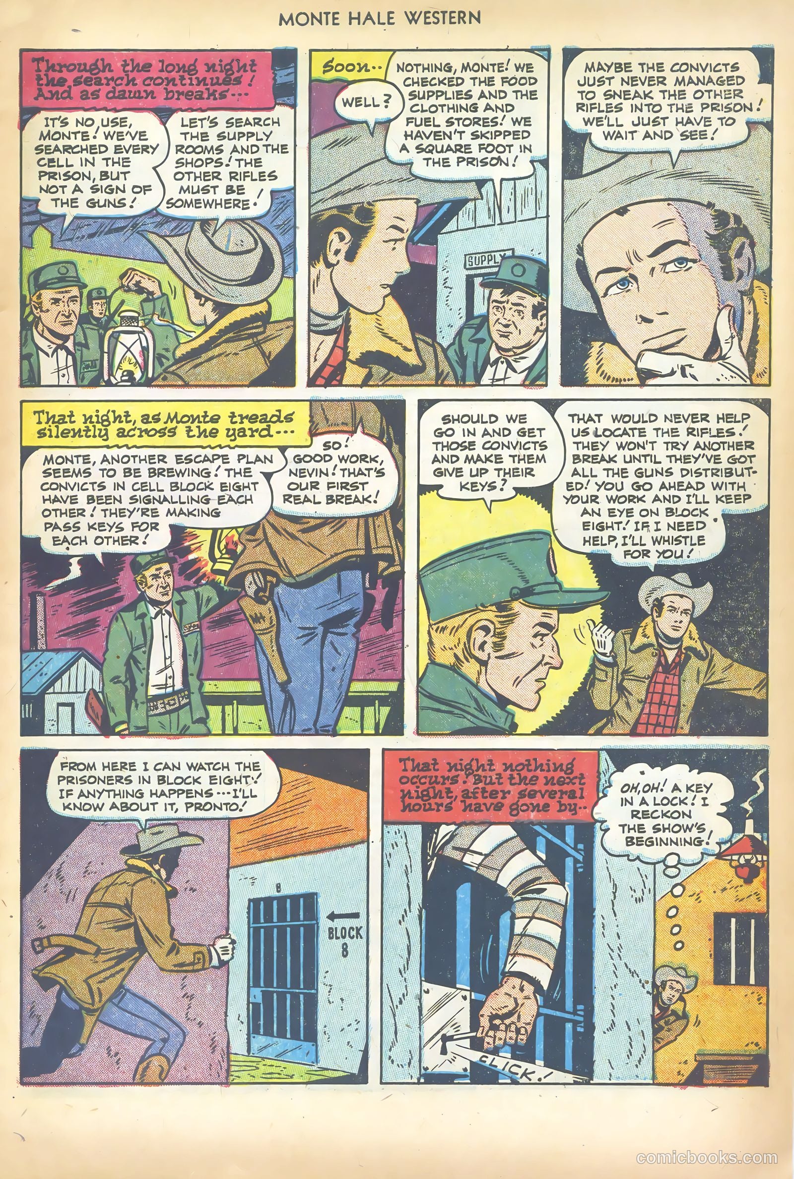 Monte Hale Western #69 (1952) — page 7 of 36