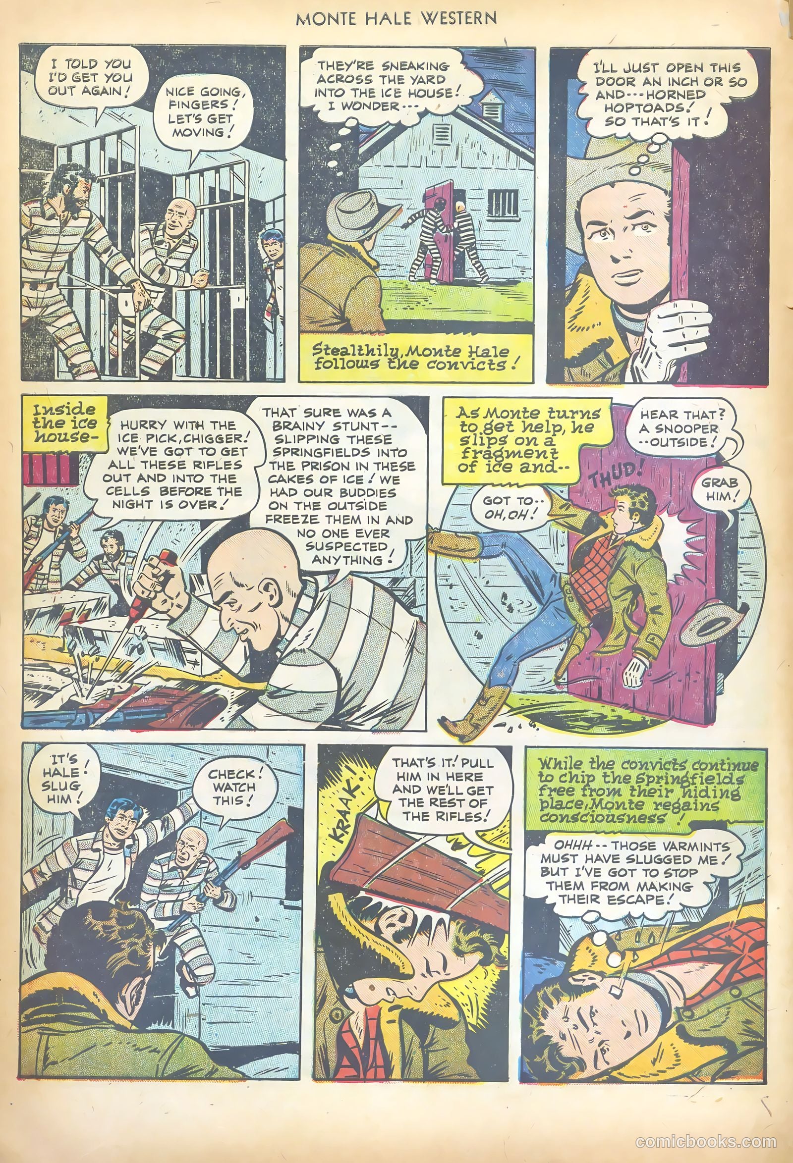 Monte Hale Western #69 (1952) — page 8 of 36