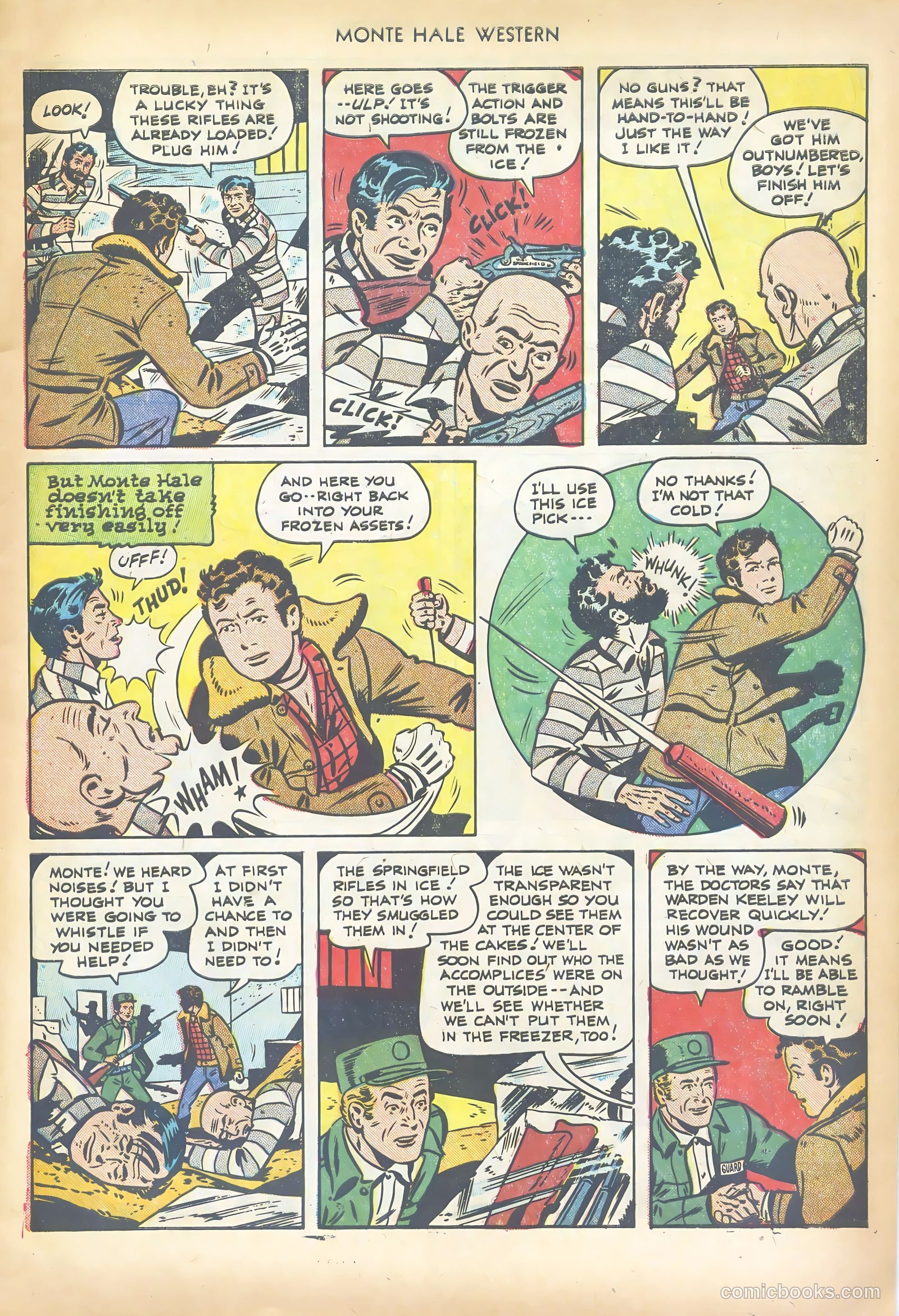 Monte Hale Western #69 (1952) — page 9 of 36