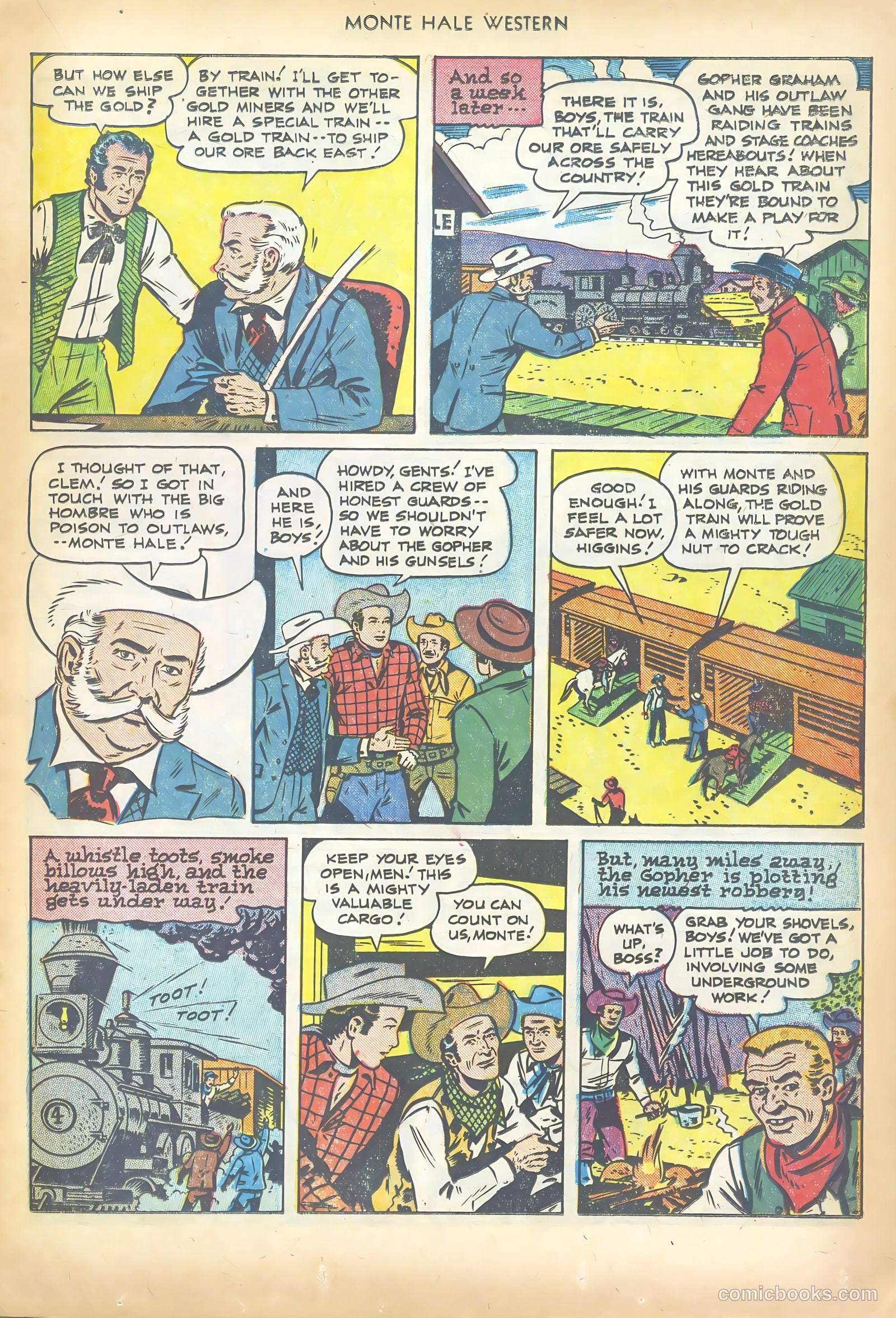 Monte Hale Western #69 (1952) — page 17 of 36