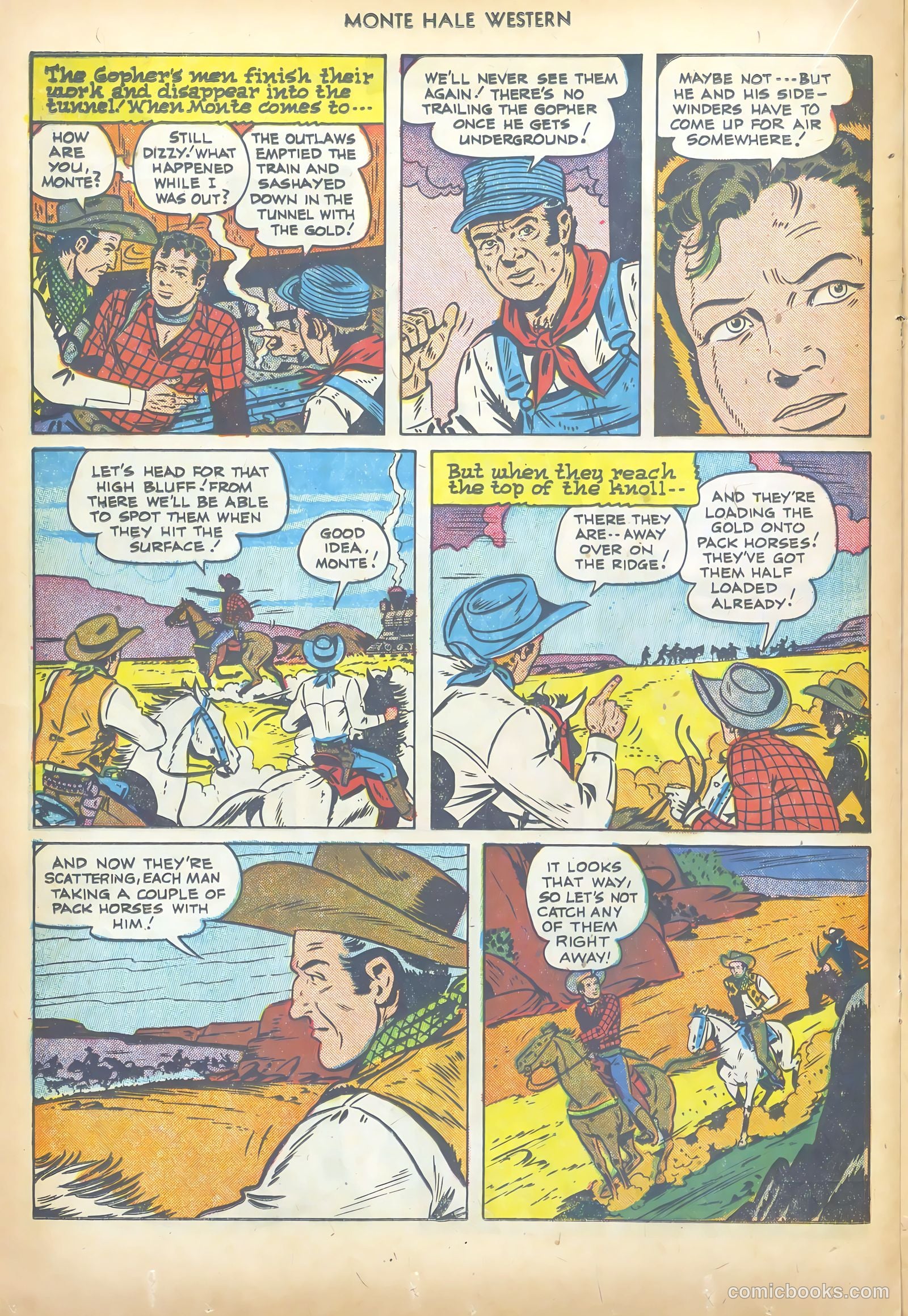 Monte Hale Western #69 (1952) — page 20 of 36